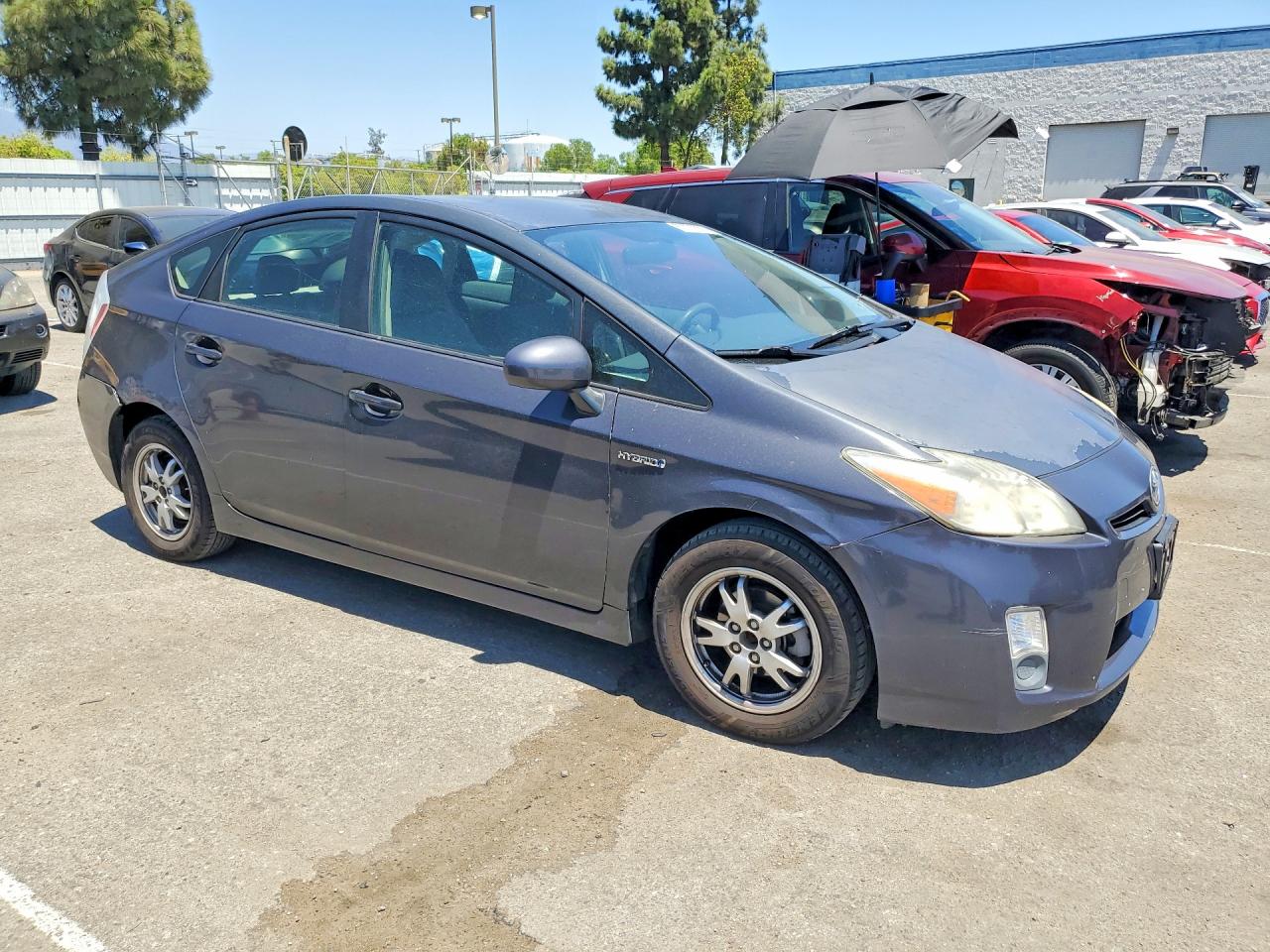 2010 Toyota Prius Ii Серый vin: JTDKN3DU8A0060909
