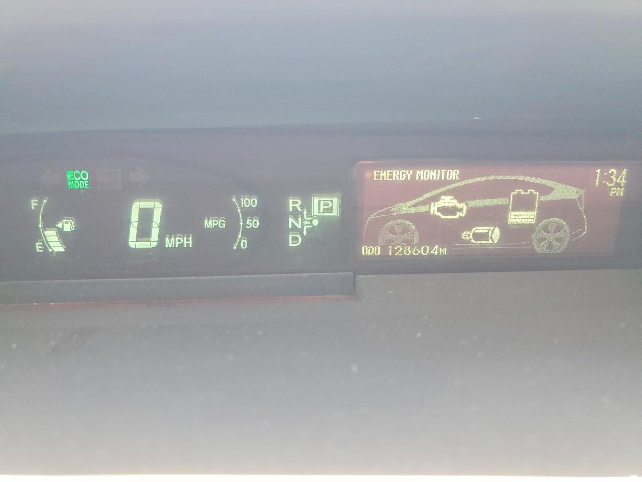 2010 Toyota Prius Ii Серый vin: JTDKN3DU8A0060909
