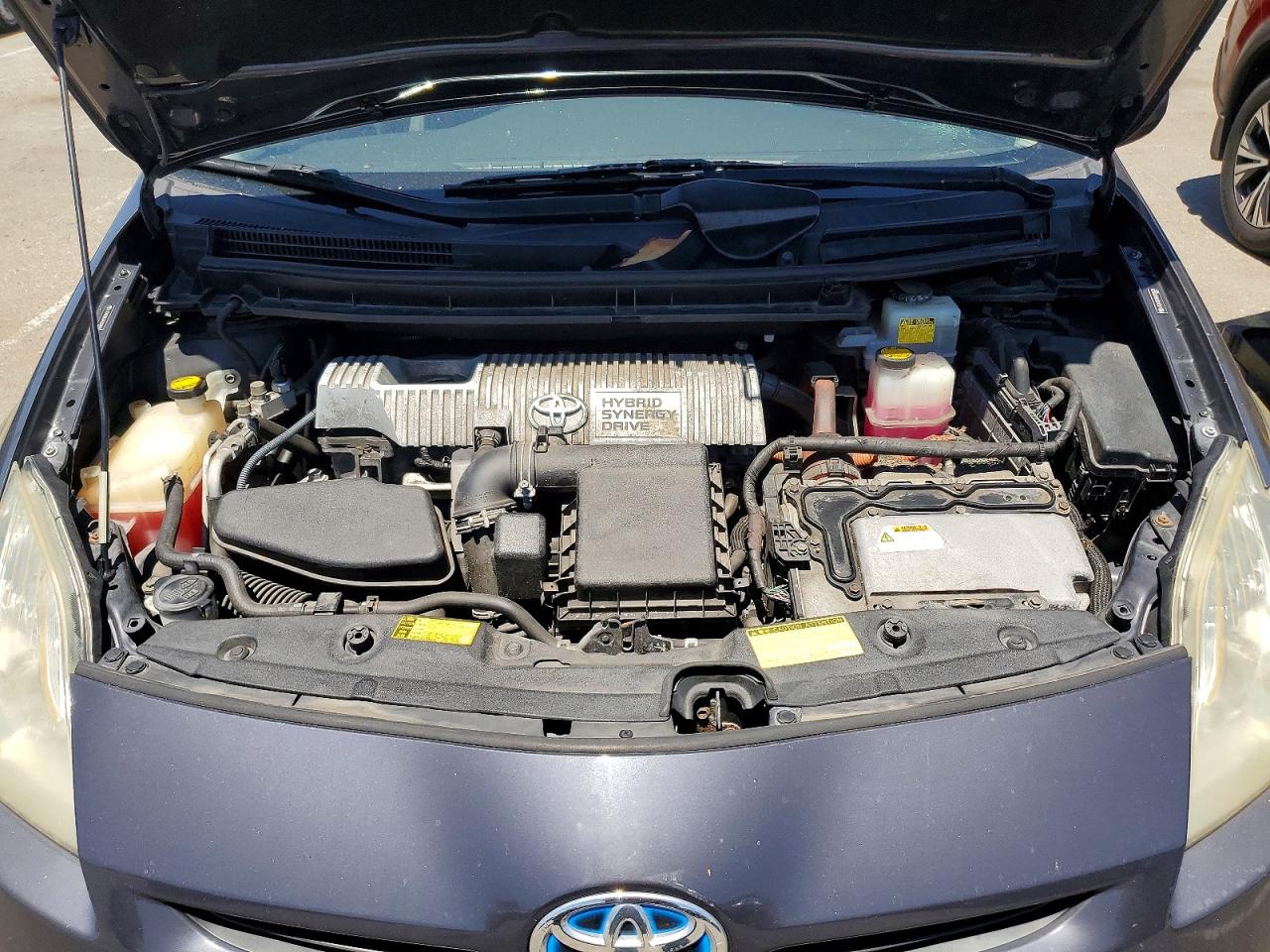 2010 Toyota Prius Ii Серый vin: JTDKN3DU8A0060909