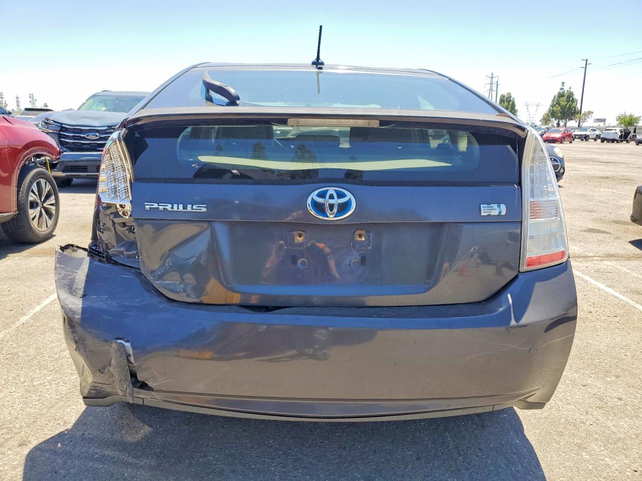 2010 Toyota Prius Ii Серый vin: JTDKN3DU8A0060909