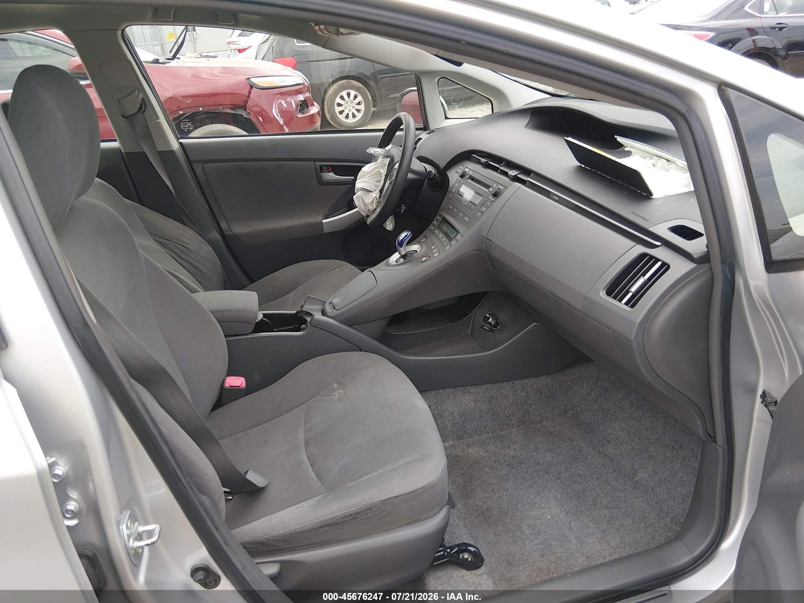2010 Toyota Prius Ii Silver vin: JTDKN3DU8A0074342