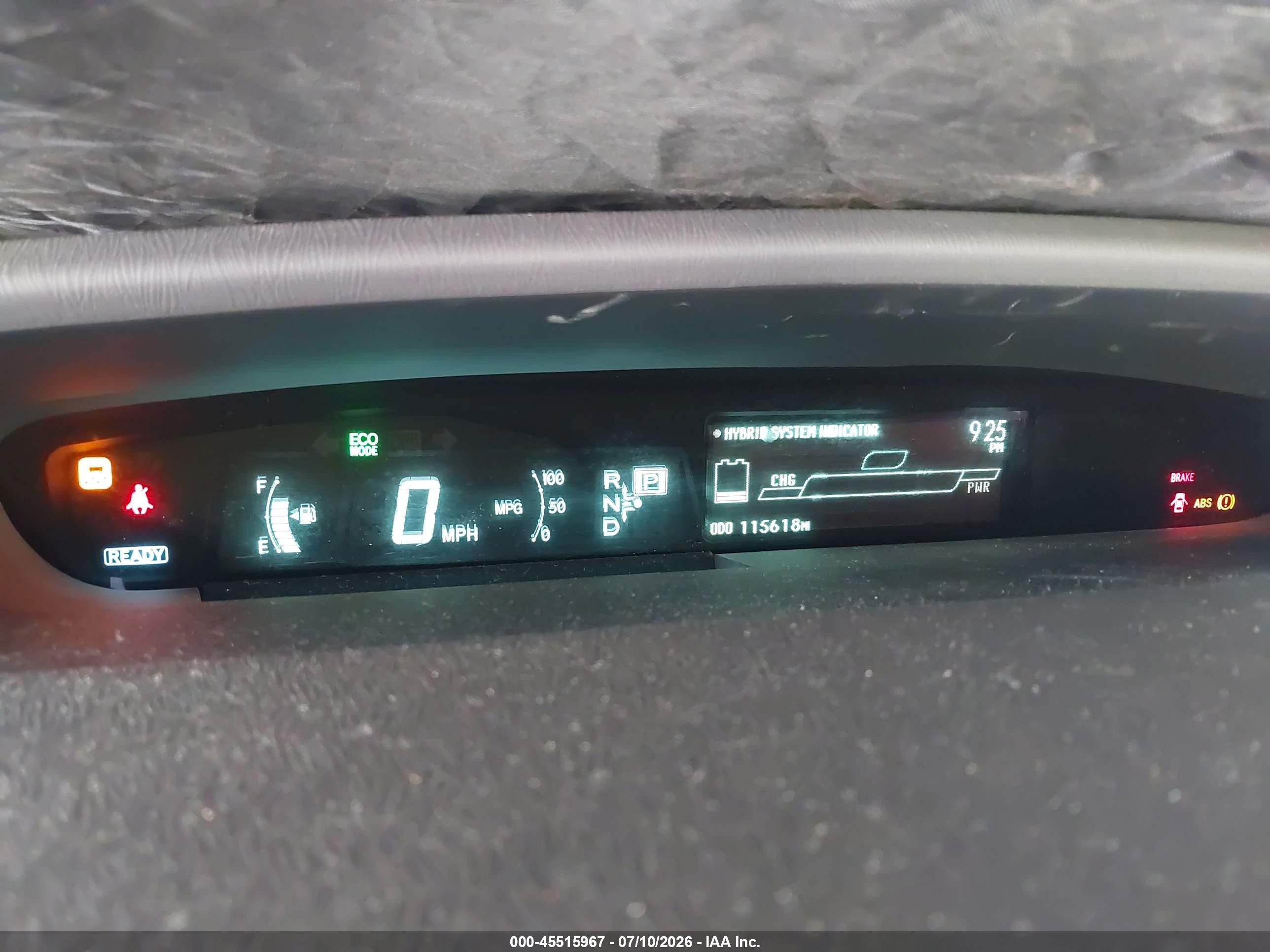 2010 Toyota Prius Iii Silver vin: JTDKN3DU8A0099788