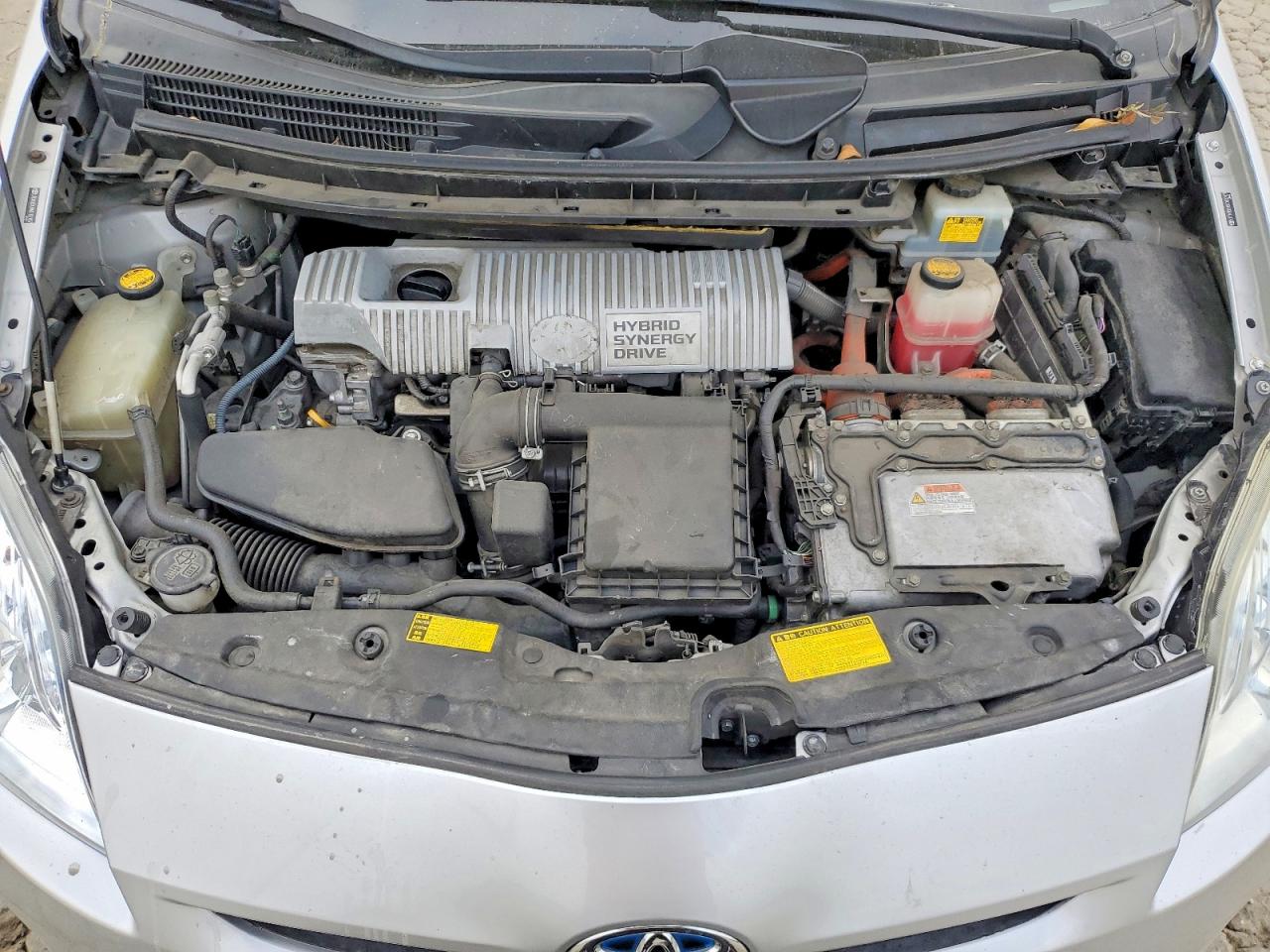 2010 Toyota Prius Iv Серебряный vin: JTDKN3DU8A0102107