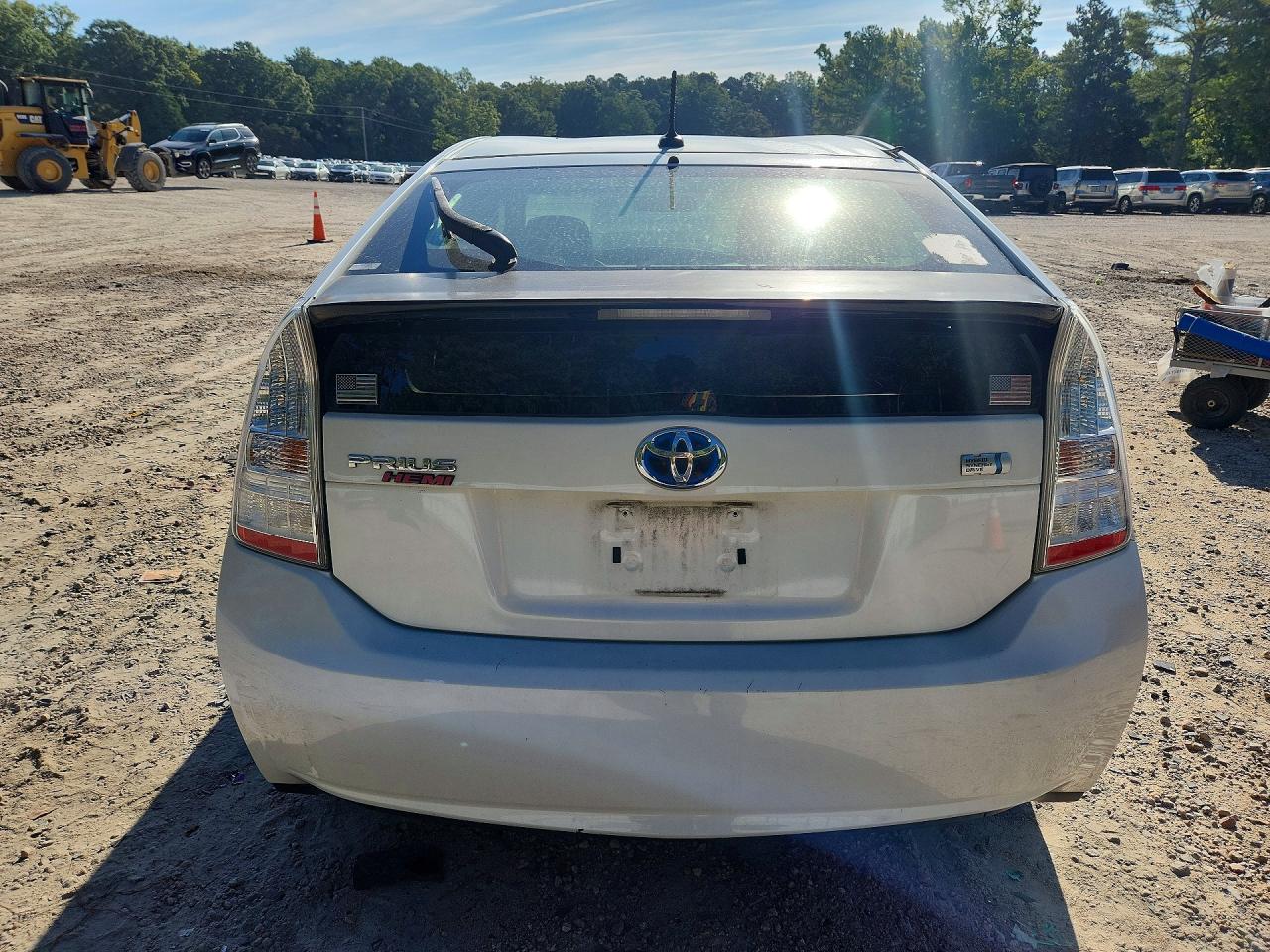 2010 Toyota Prius Ii White vin: JTDKN3DU8A0105802