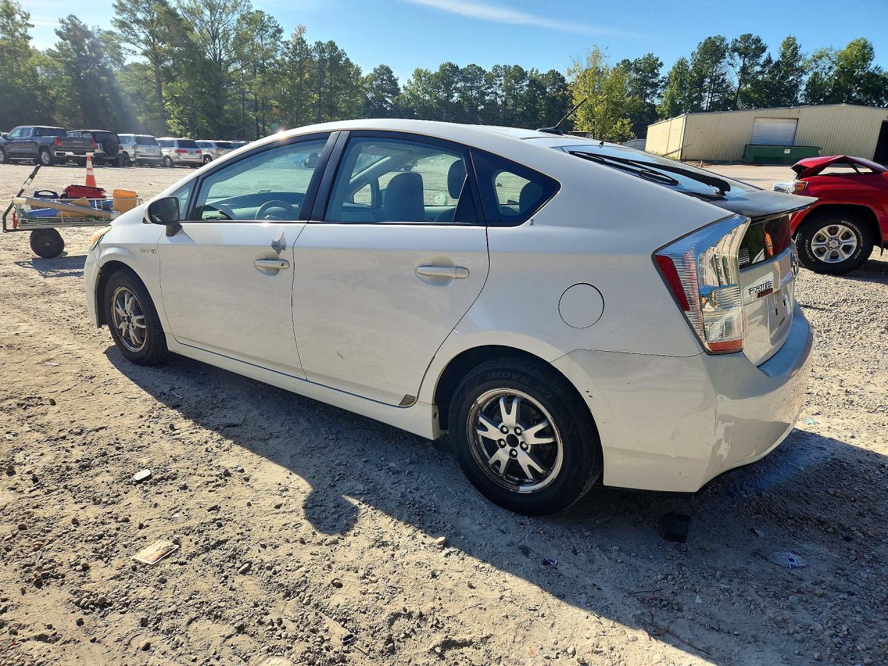 2010 Toyota Prius Ii White vin: JTDKN3DU8A0105802