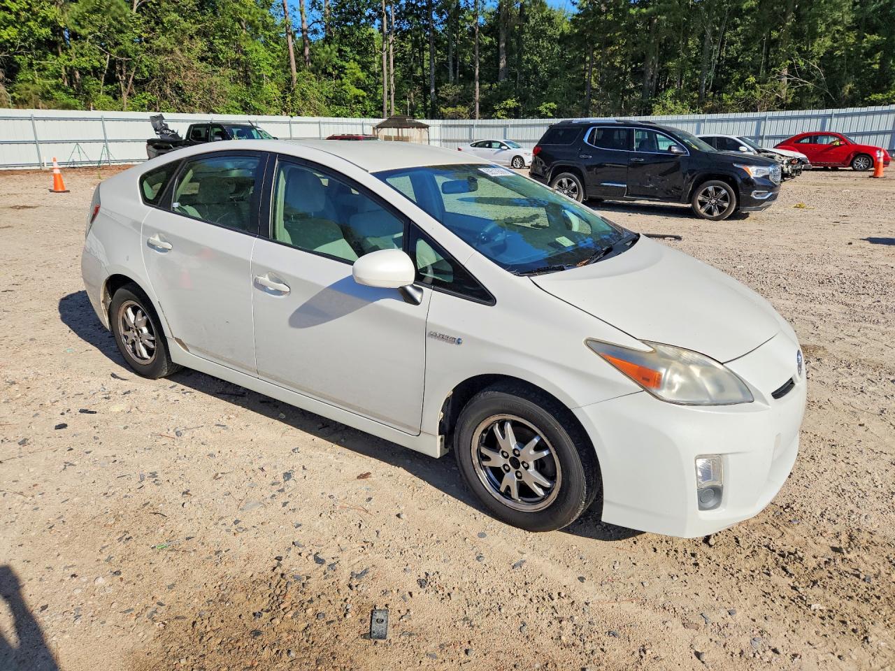 2010 Toyota Prius Ii White vin: JTDKN3DU8A0105802