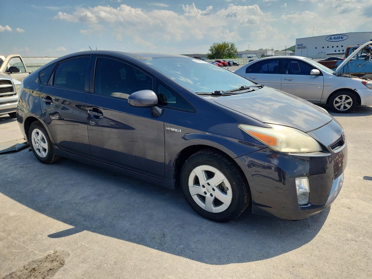 2010 Toyota Prius Ii Gray vin: JTDKN3DU8A0110093