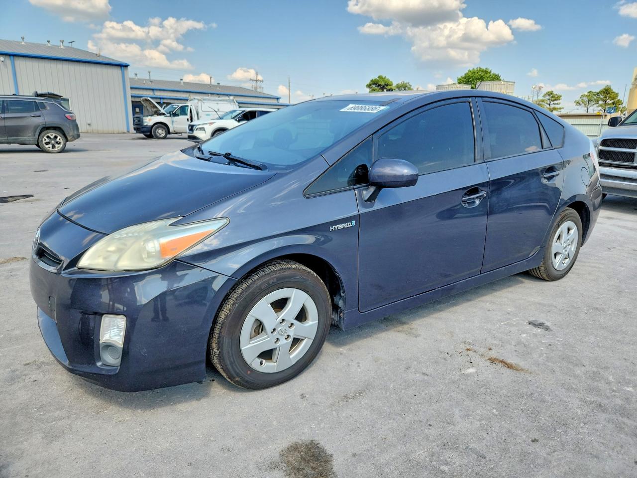 2010 Toyota Prius Ii Gray vin: JTDKN3DU8A0110093