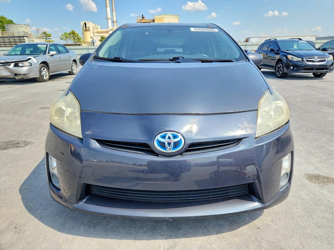 2010 Toyota Prius Ii Gray vin: JTDKN3DU8A0110093