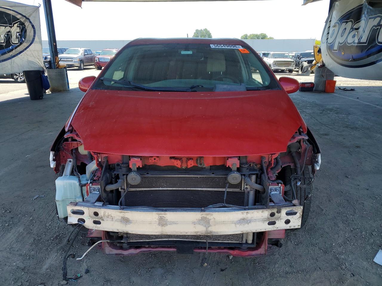 2010 Toyota Prius Ii Burgundy vin: JTDKN3DU8A0163103
