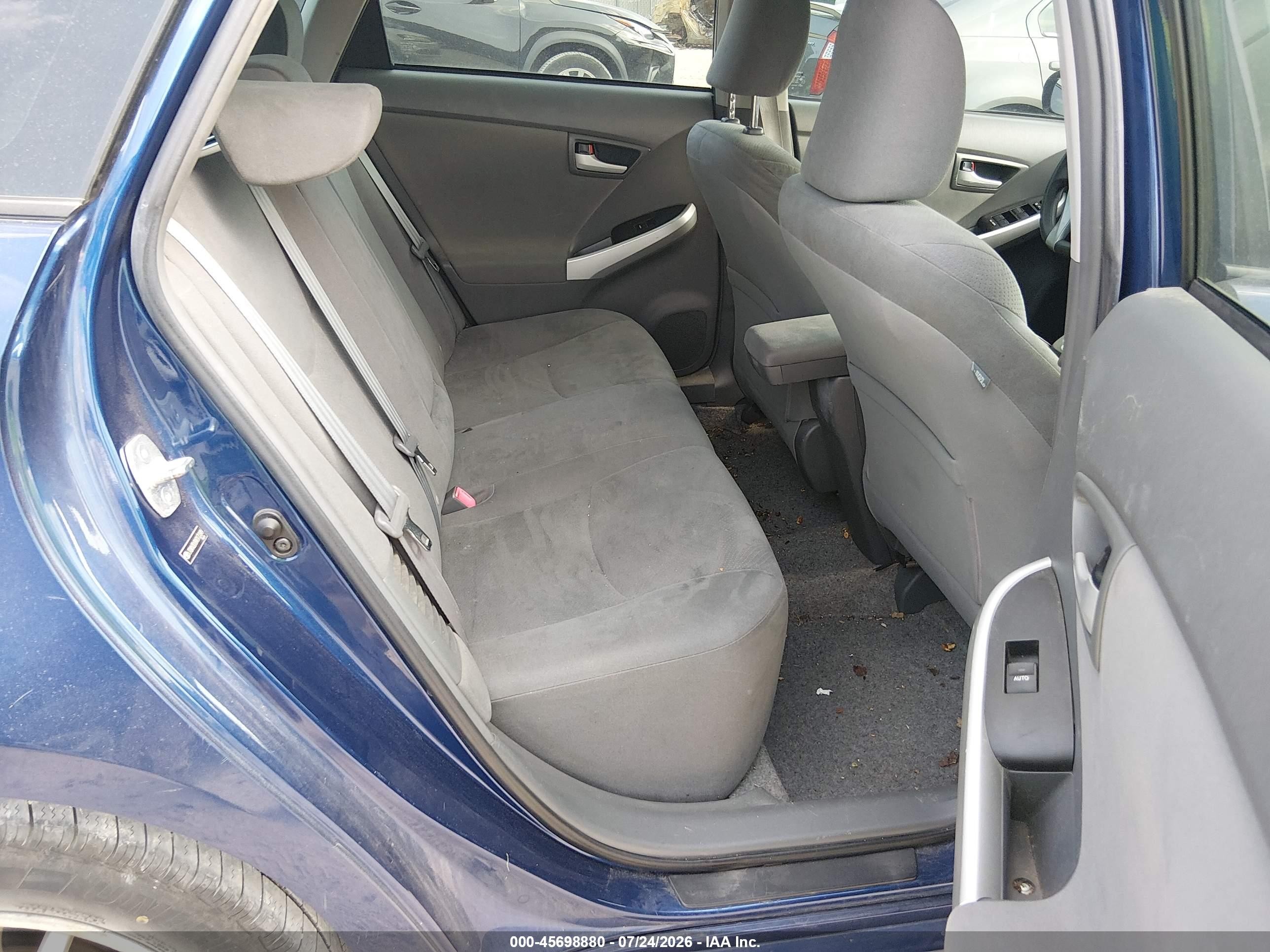 2010 Toyota Prius Ii Blue vin: JTDKN3DU8A0172349