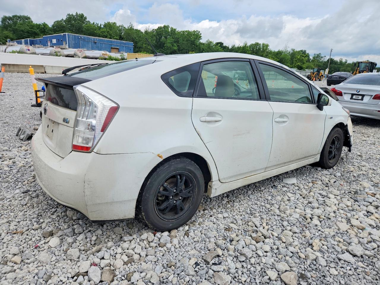 2010 Toyota Prius Ii White vin: JTDKN3DU8A0199485