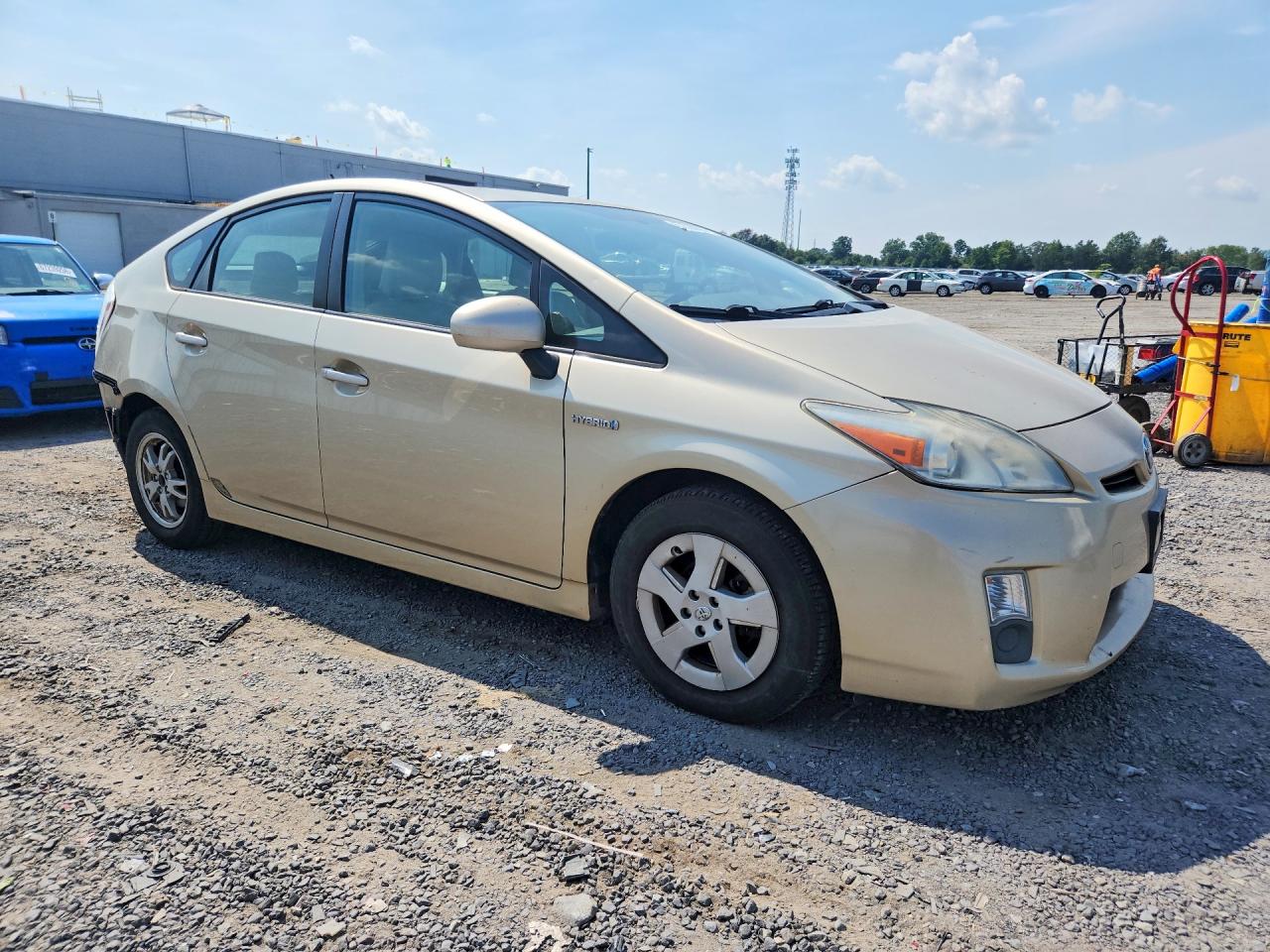 2010 Toyota Prius Ii Золотой vin: JTDKN3DU8A1054036