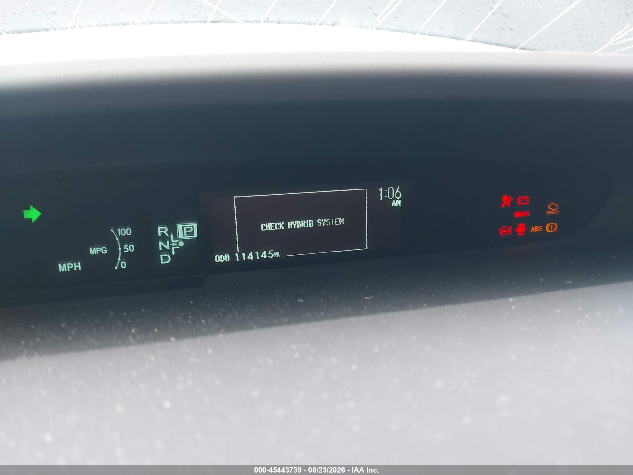 2010 Toyota Prius Iii Gray vin: JTDKN3DU8A1263583