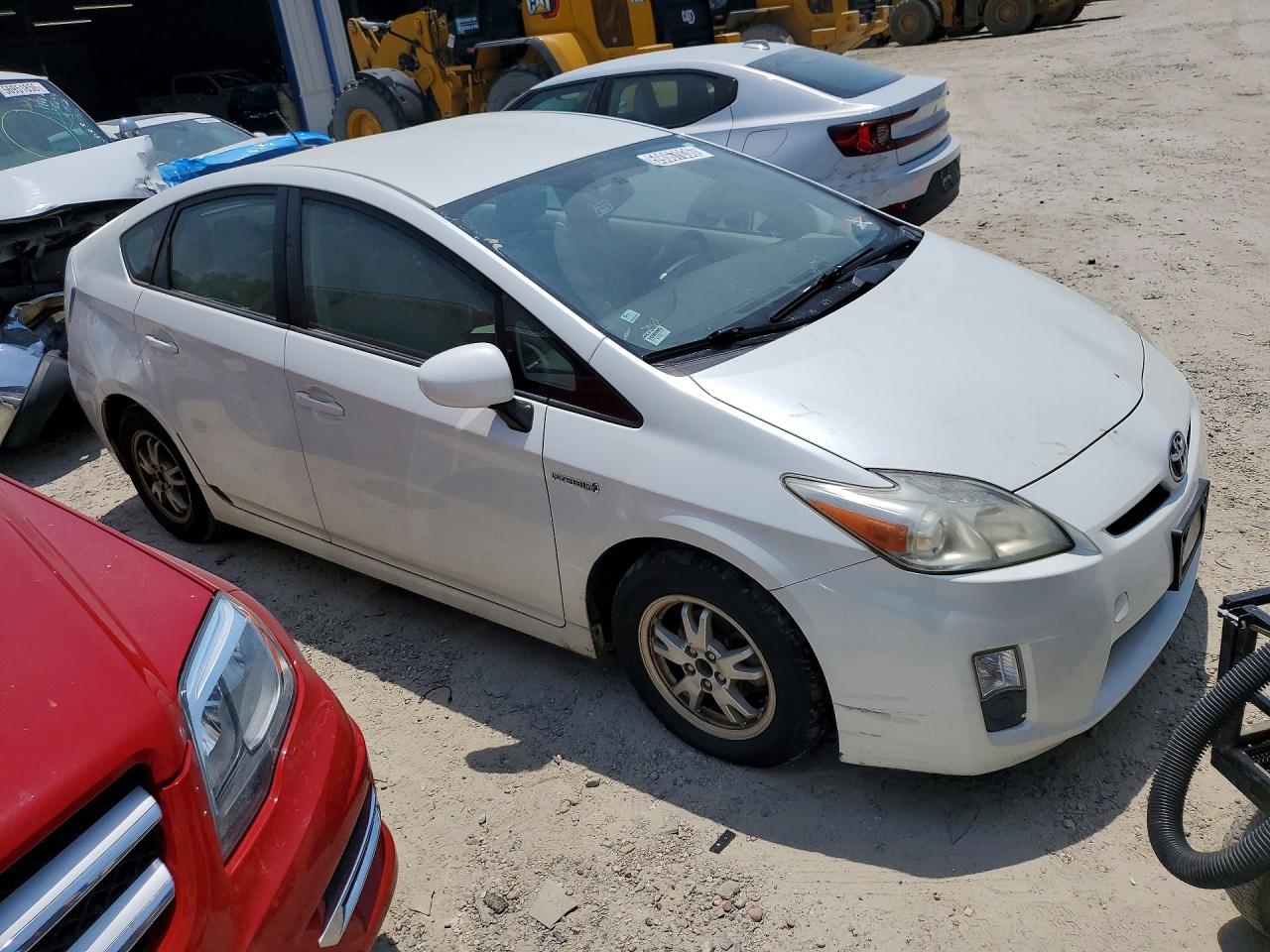 2010 Toyota Prius Iii White vin: JTDKN3DU8A1308232