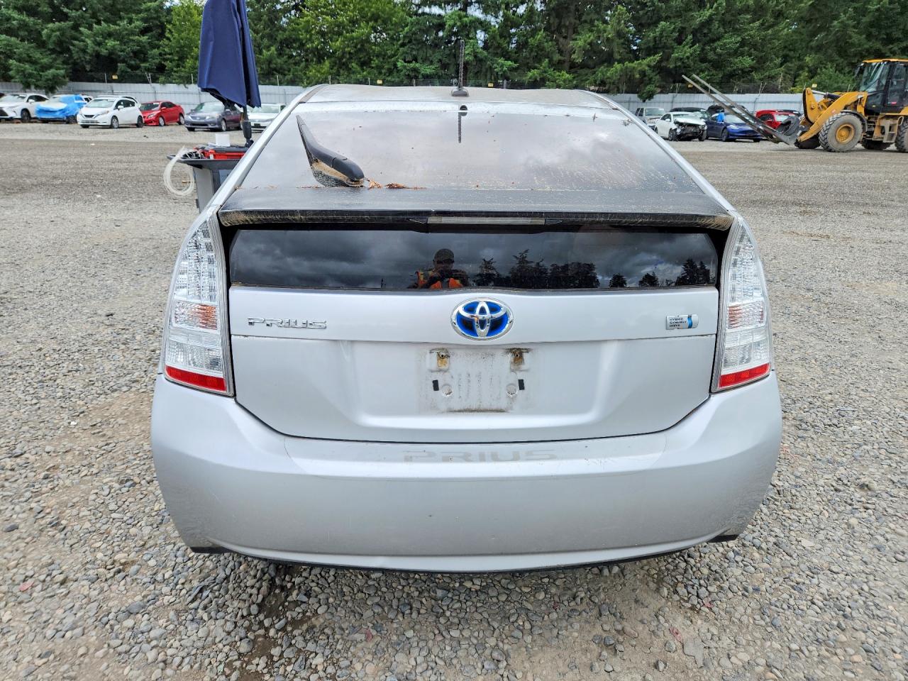 2010 Toyota Prius Ii Silver vin: JTDKN3DU8A5100151