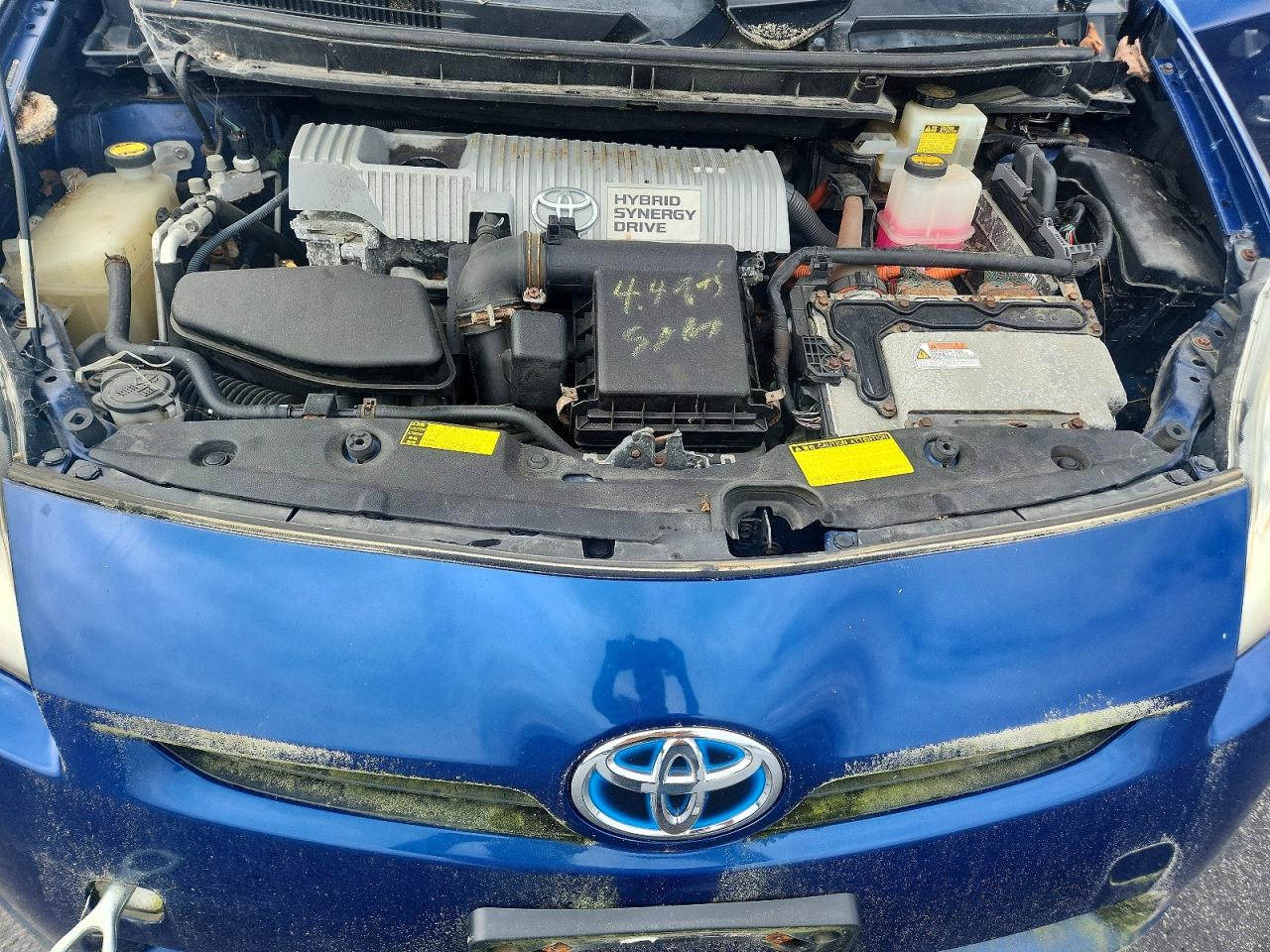 2010 Toyota Prius Iii Blue vin: JTDKN3DU8A5129391