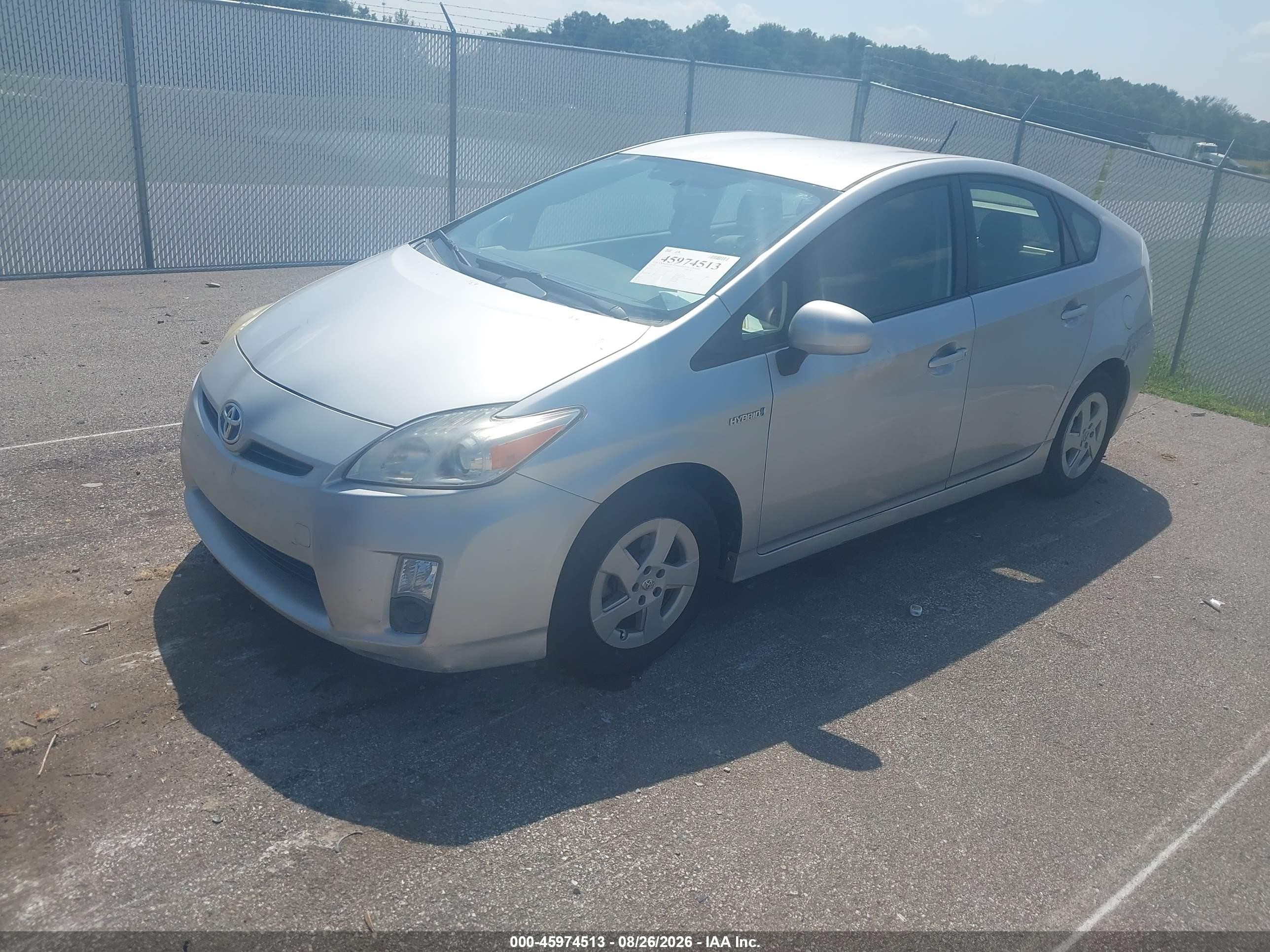 2010 Toyota Prius Iii Silver vin: JTDKN3DU8A5199389