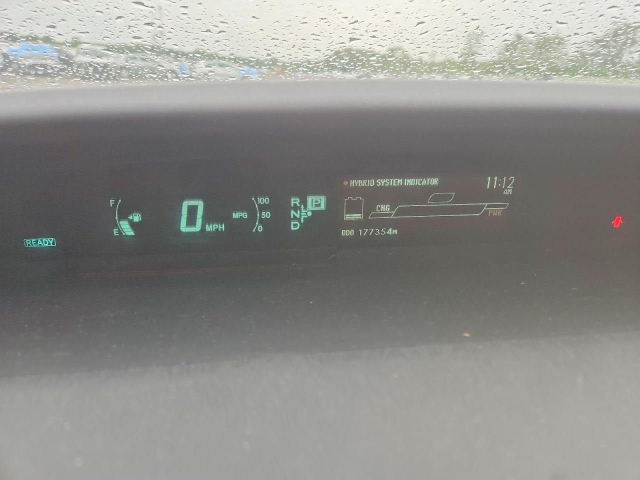 2011 Toyota Prius Two Синий vin: JTDKN3DU8B0275580