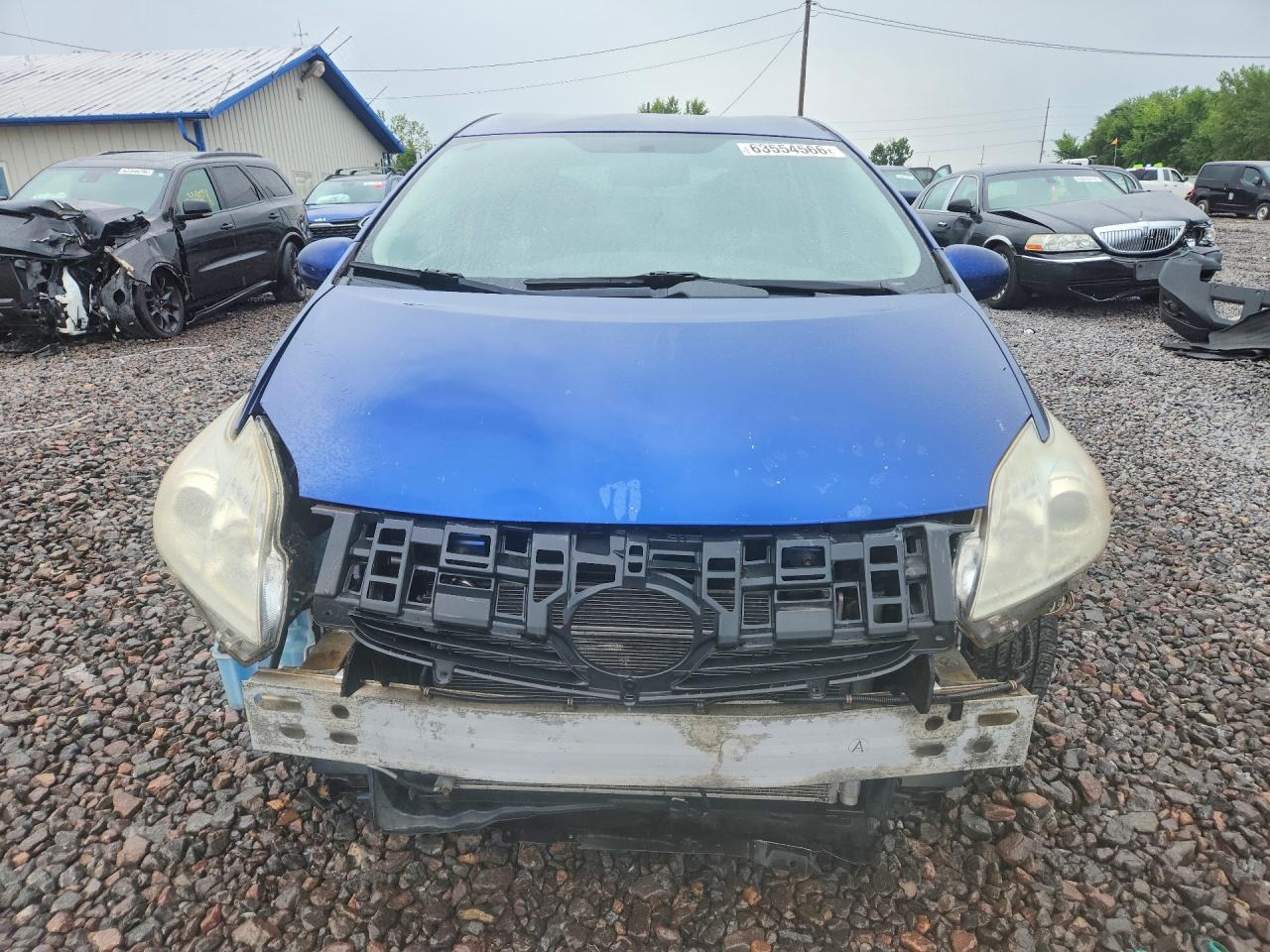2011 Toyota Prius Two Синий vin: JTDKN3DU8B0275580