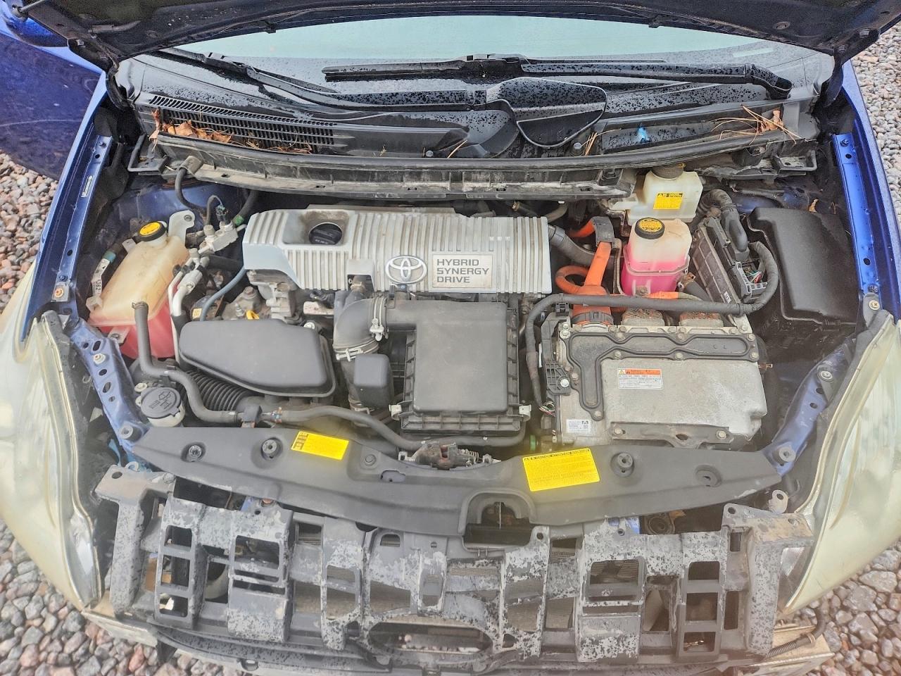2011 Toyota Prius Two Синий vin: JTDKN3DU8B0275580