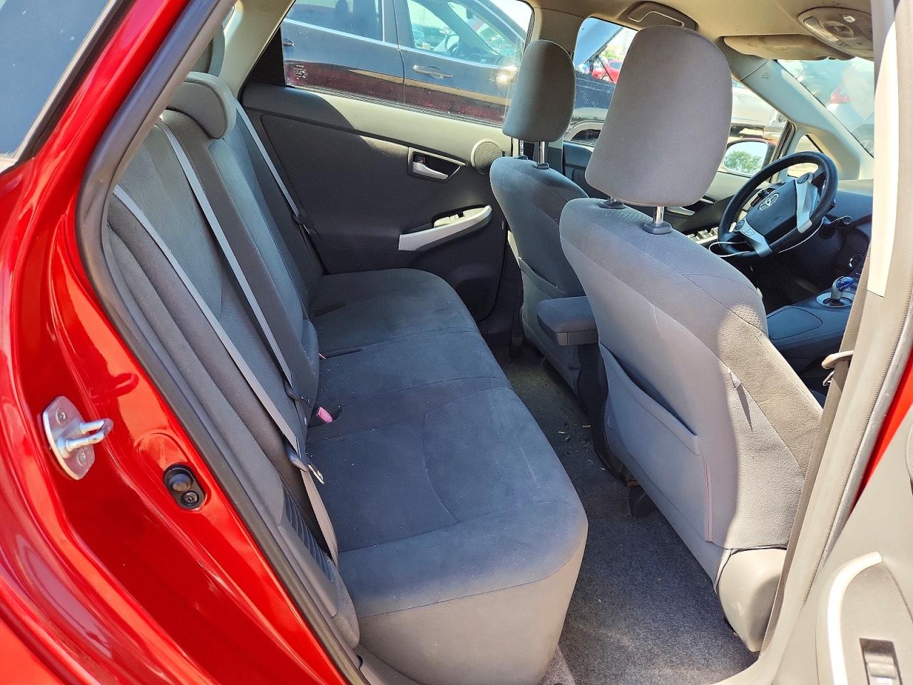 2011 Toyota Prius Three Red vin: JTDKN3DU8B0283405