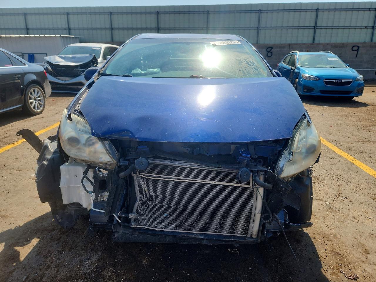 2011 Toyota Prius Two Blue vin: JTDKN3DU8B0289186
