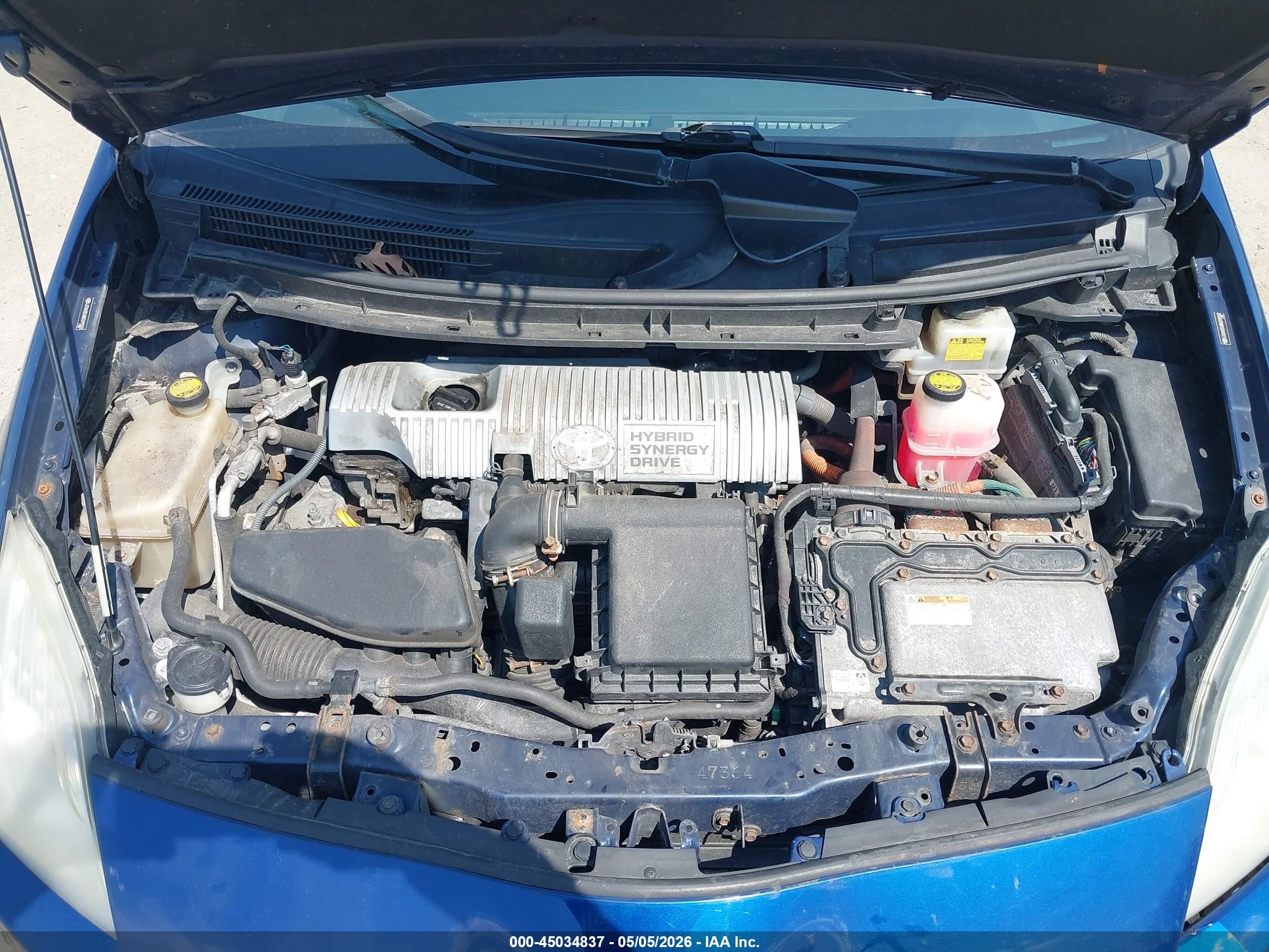 2011 Toyota Prius Four Синий vin: JTDKN3DU8B0299202