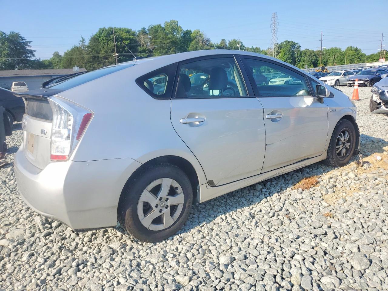 2011 Toyota Prius Four Silver vin: JTDKN3DU8B0313373
