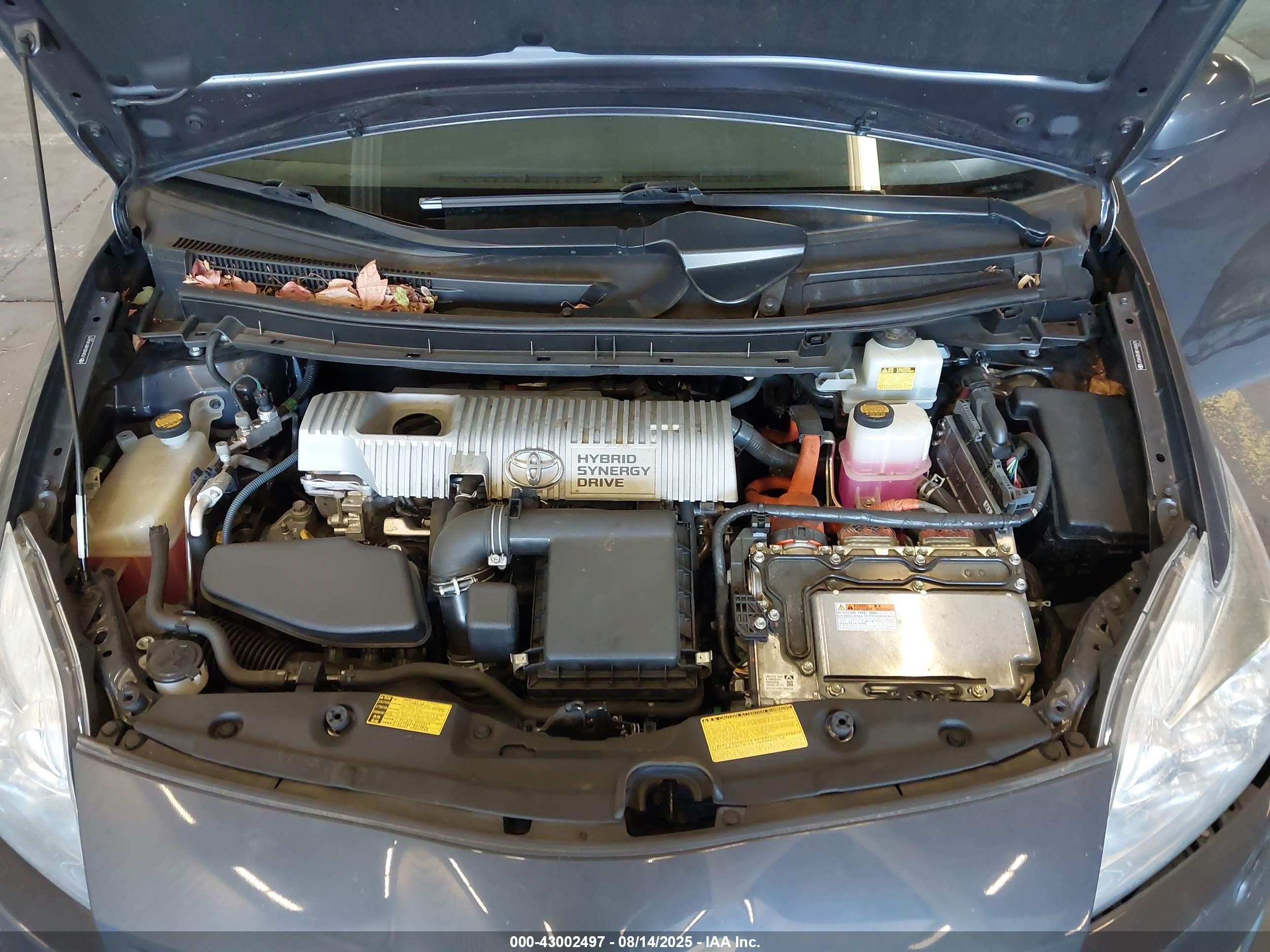2011 Toyota Prius Five Pewter vin: JTDKN3DU8B1404475
