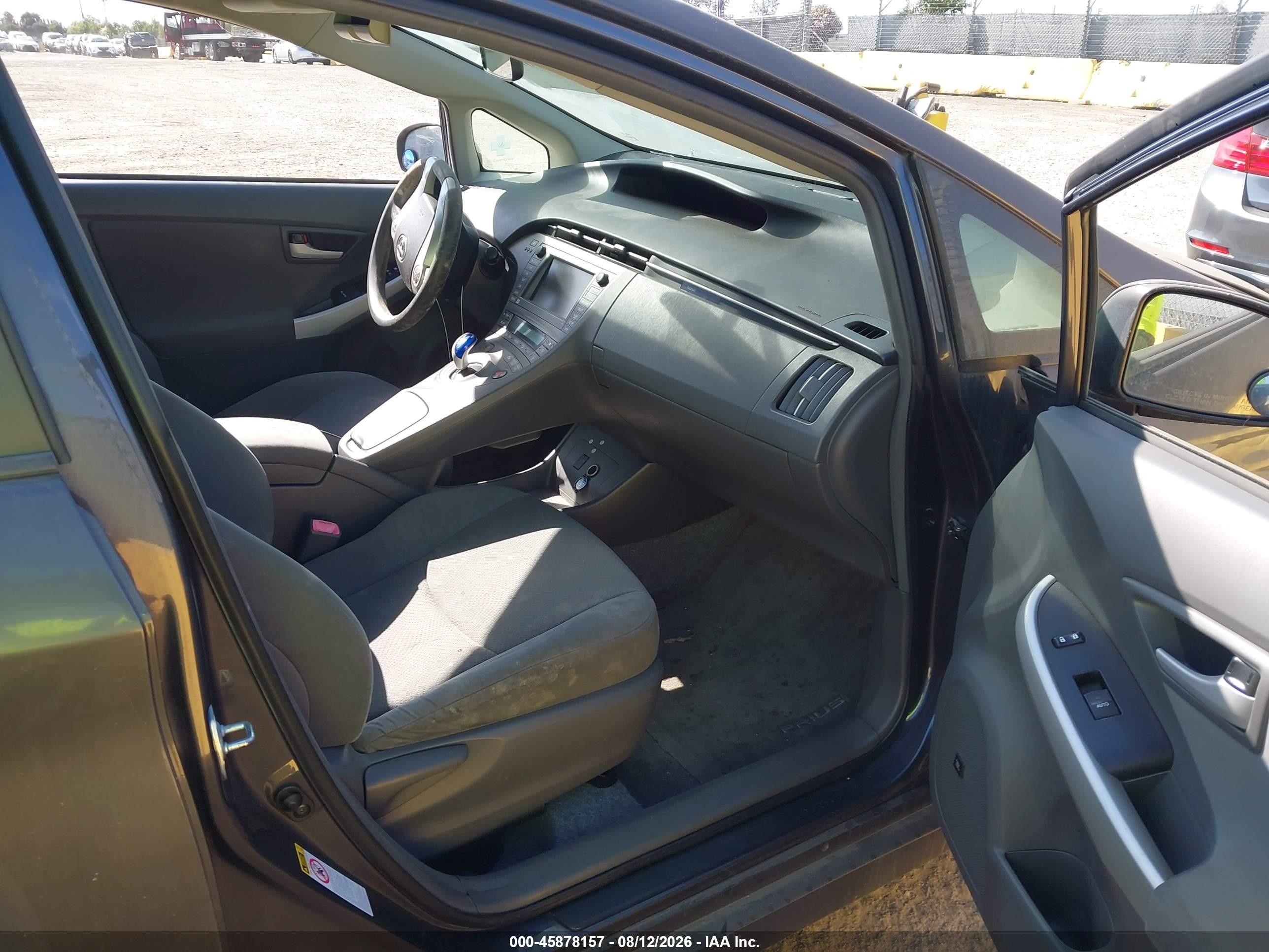 2011 Toyota Prius Three Gray vin: JTDKN3DU8B1414603