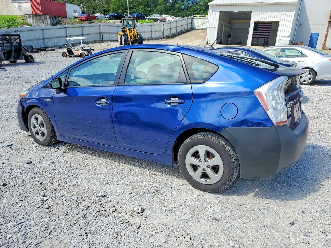 2011 Toyota Prius Two Blue vin: JTDKN3DU8B5355271
