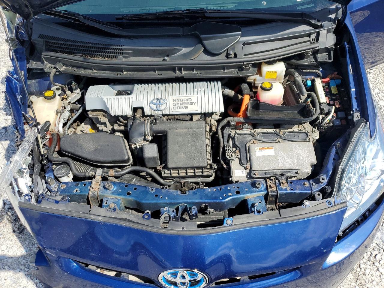 2011 Toyota Prius Two Blue vin: JTDKN3DU8B5355271