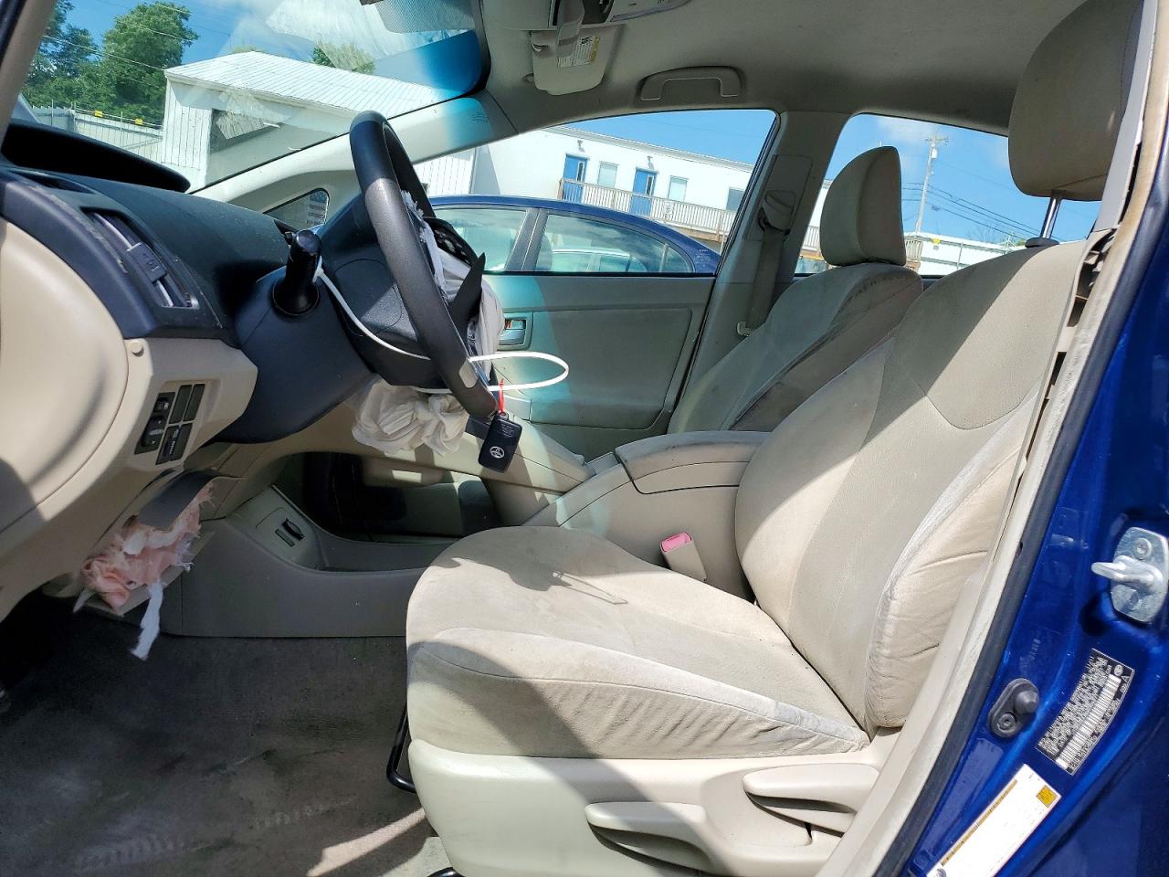 2011 Toyota Prius Two Blue vin: JTDKN3DU8B5355271