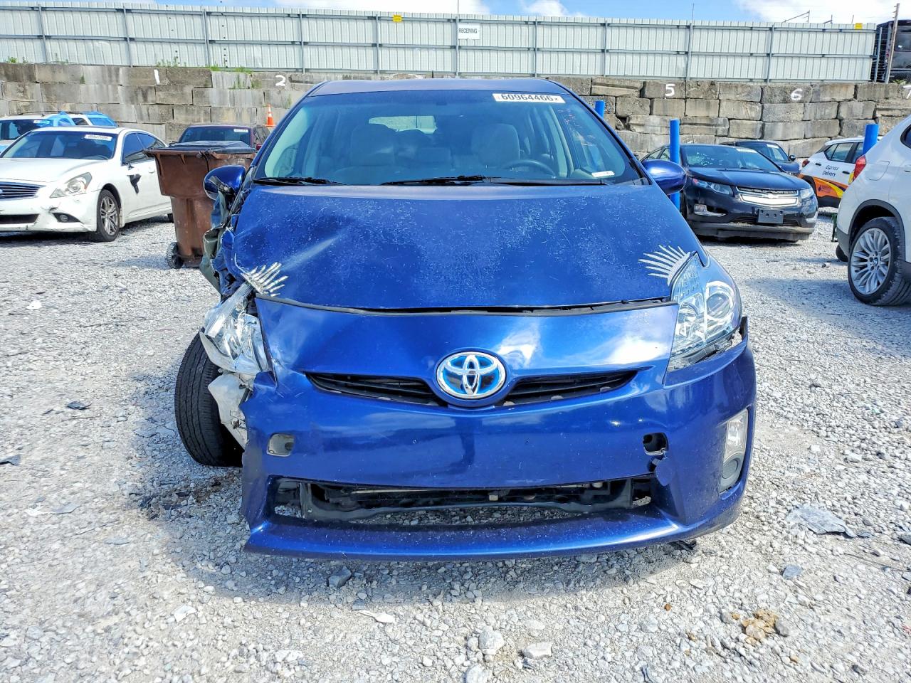2011 Toyota Prius Two Blue vin: JTDKN3DU8B5355271