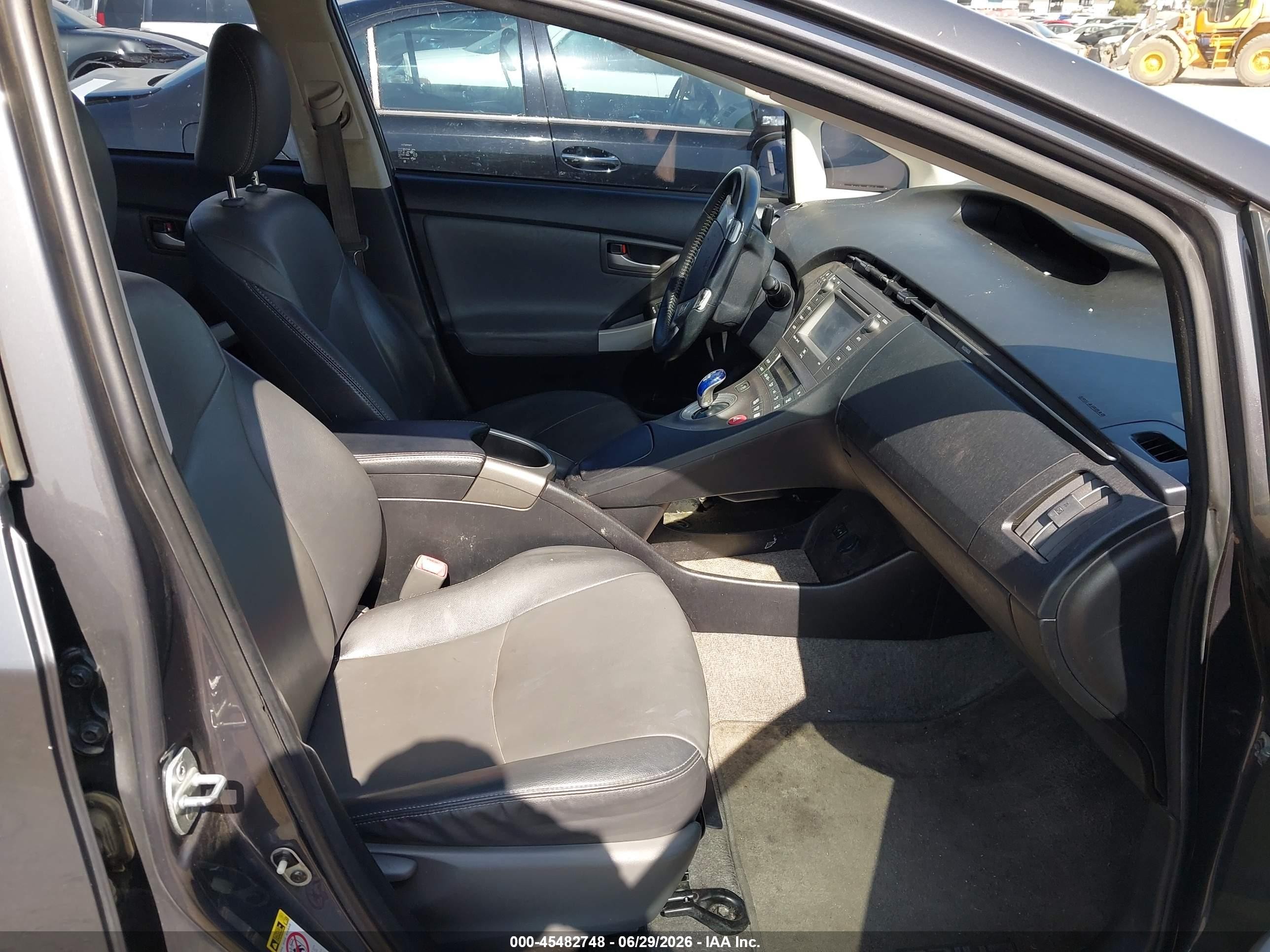 2012 Toyota Prius Four Gray vin: JTDKN3DU8C1493885