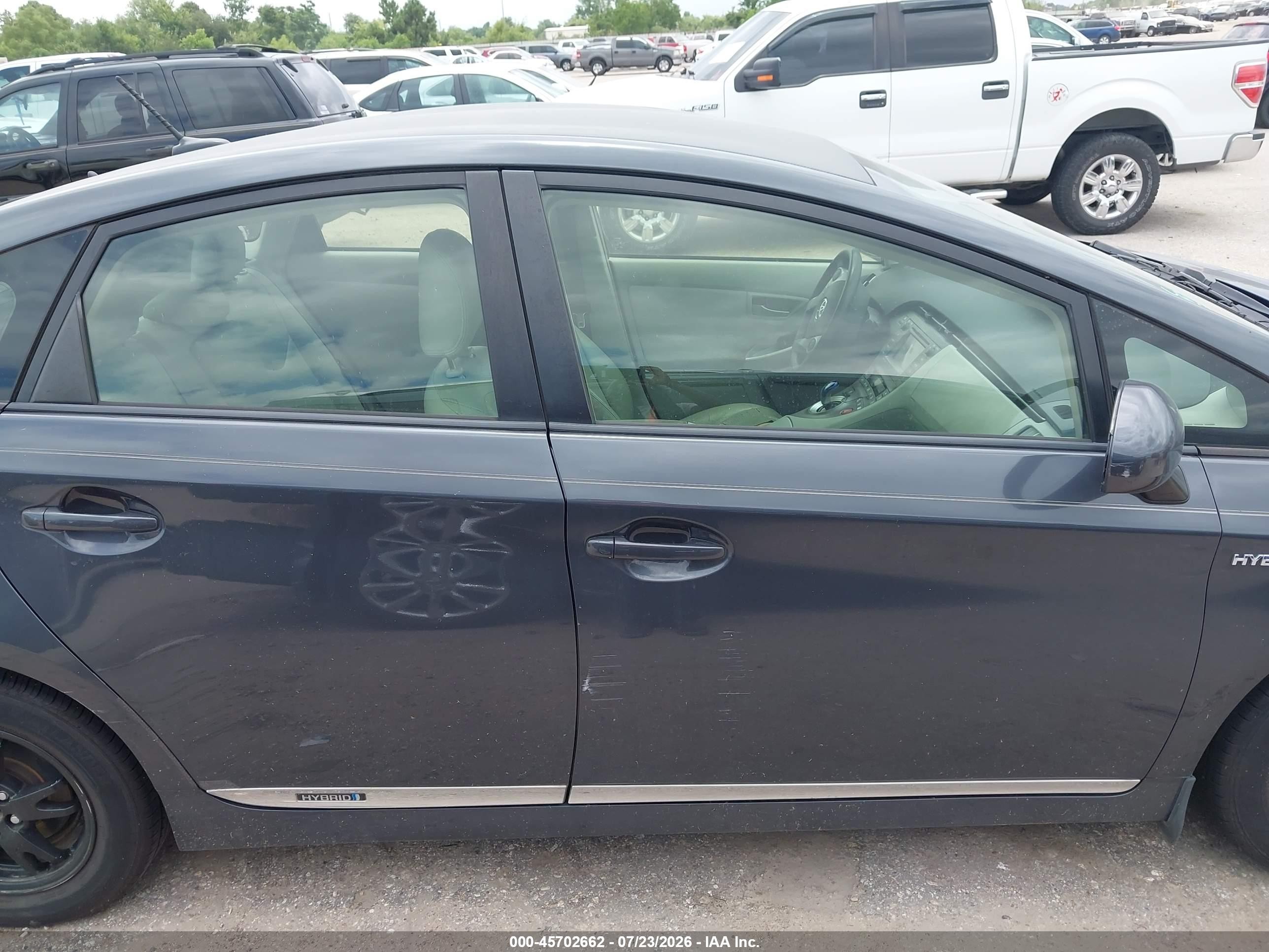2012 Toyota Prius Three Blue vin: JTDKN3DU8C1530109