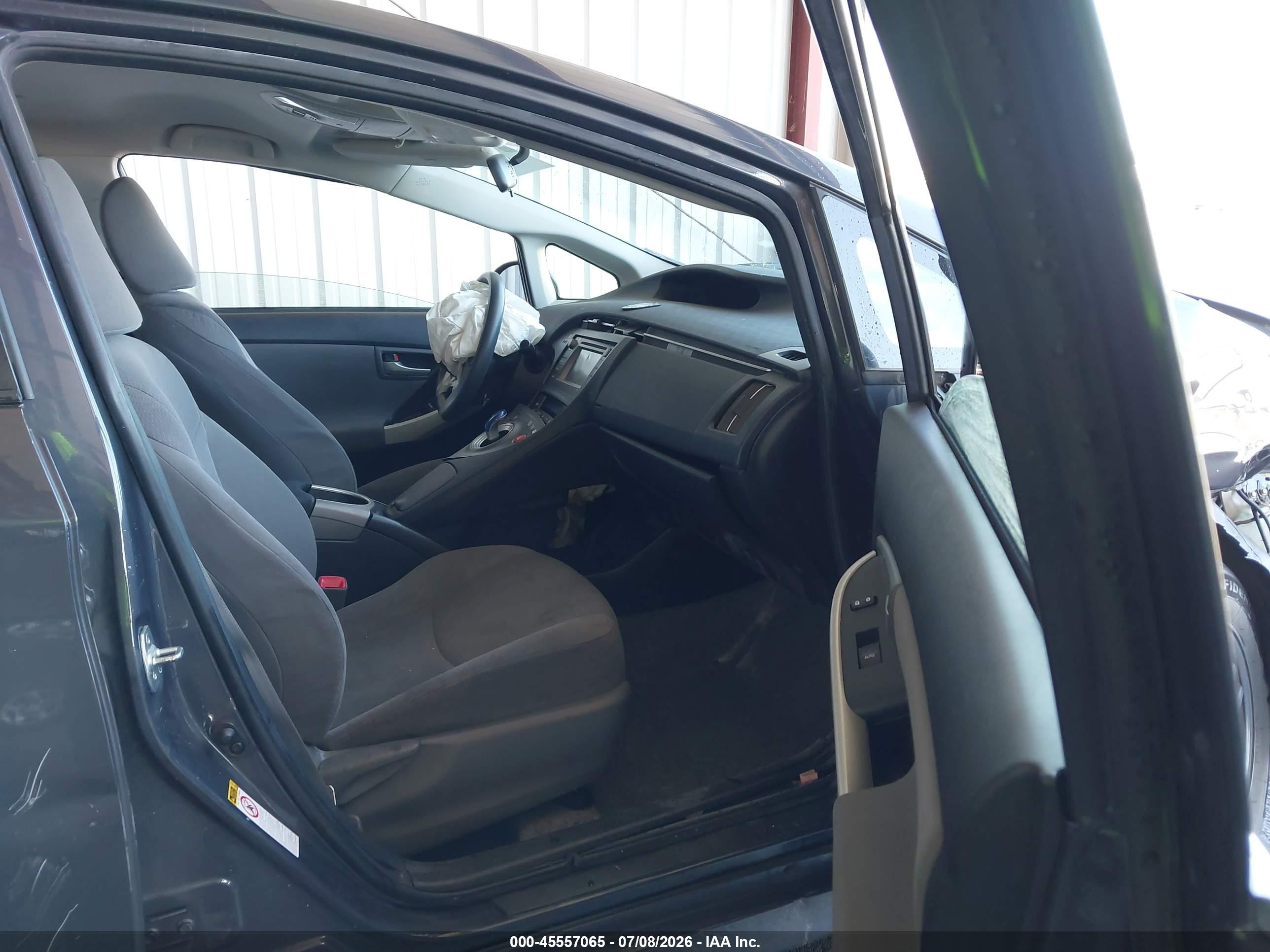2012 Toyota Prius Two Gray vin: JTDKN3DU8C1551476