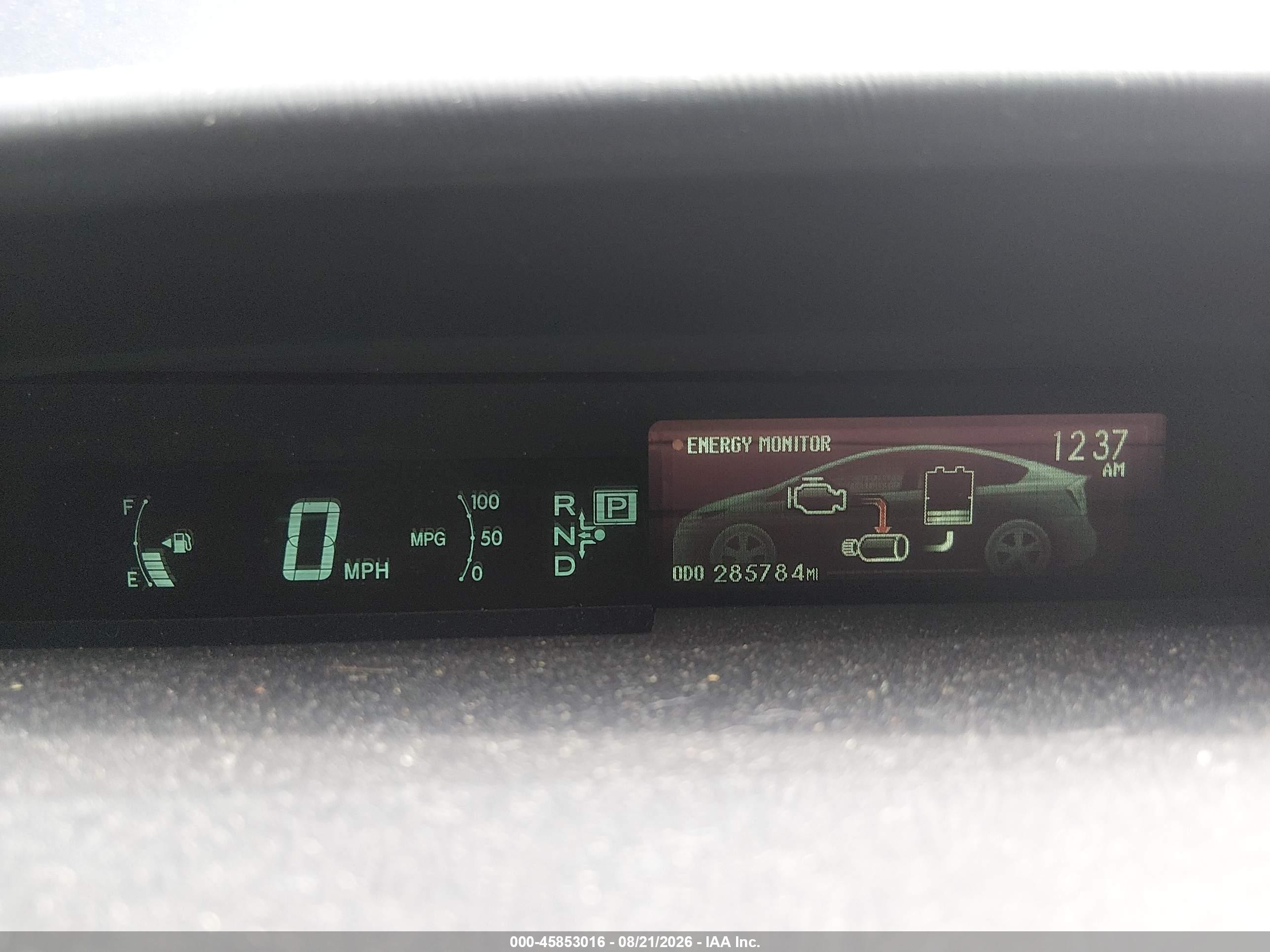 2012 Toyota Prius Three Blue vin: JTDKN3DU8C1606170