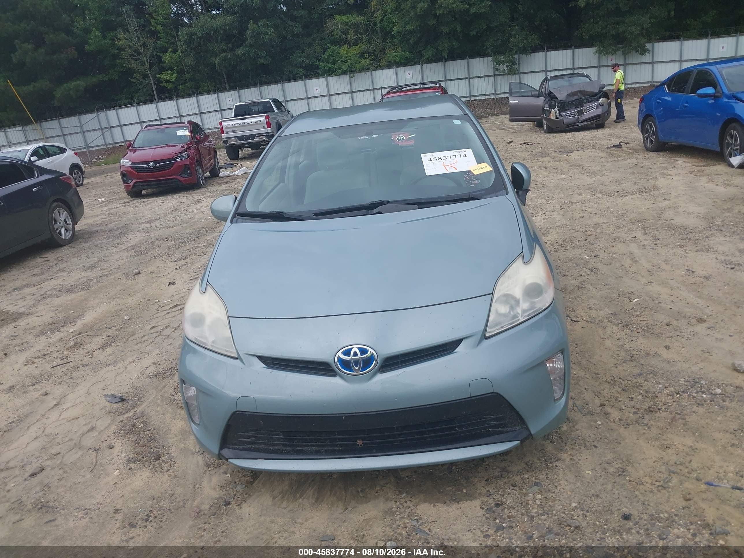 2012 Toyota Prius Three Green vin: JTDKN3DU8C5375215