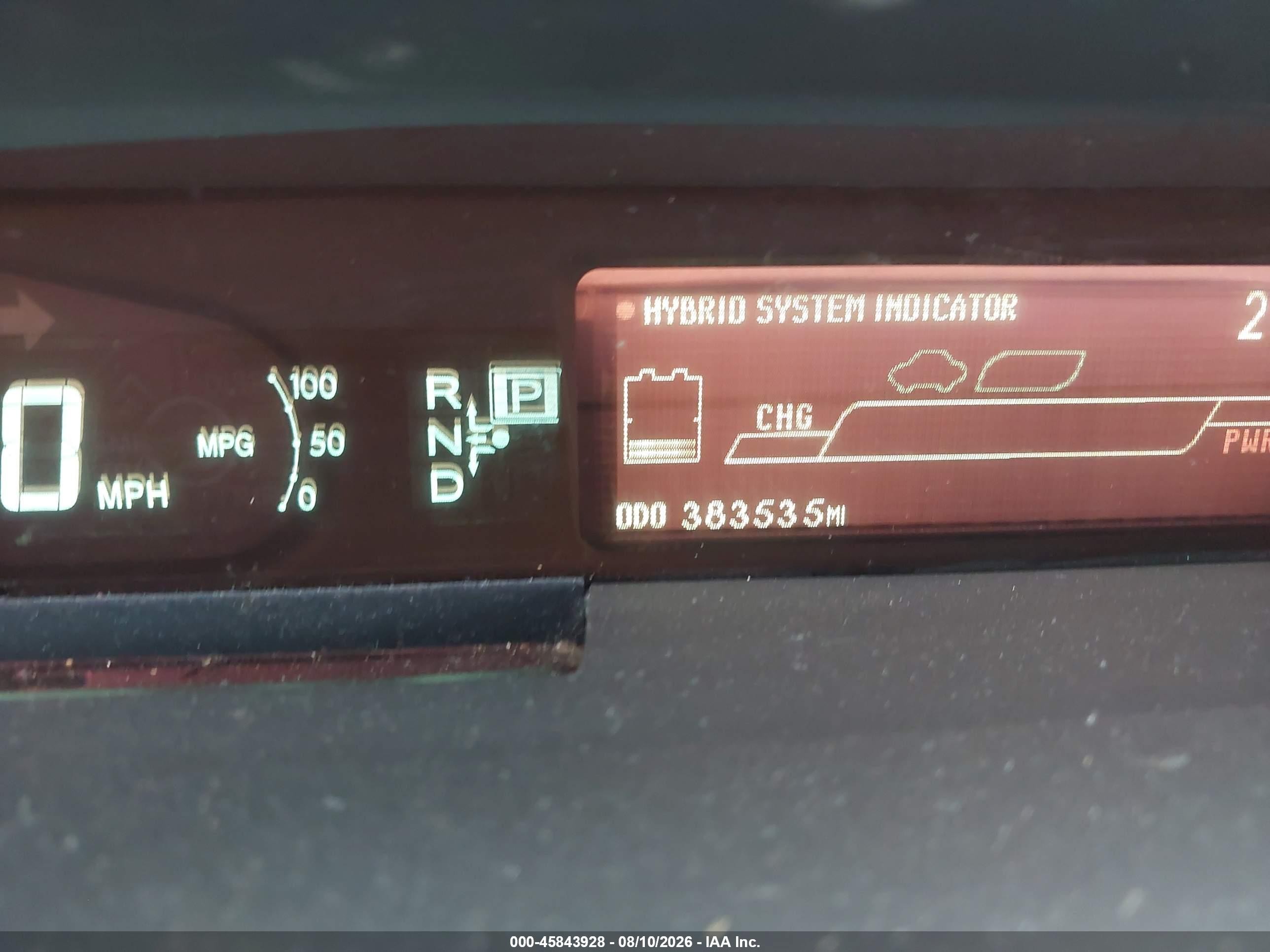 2012 Toyota Prius Three Red vin: JTDKN3DU8C5383217