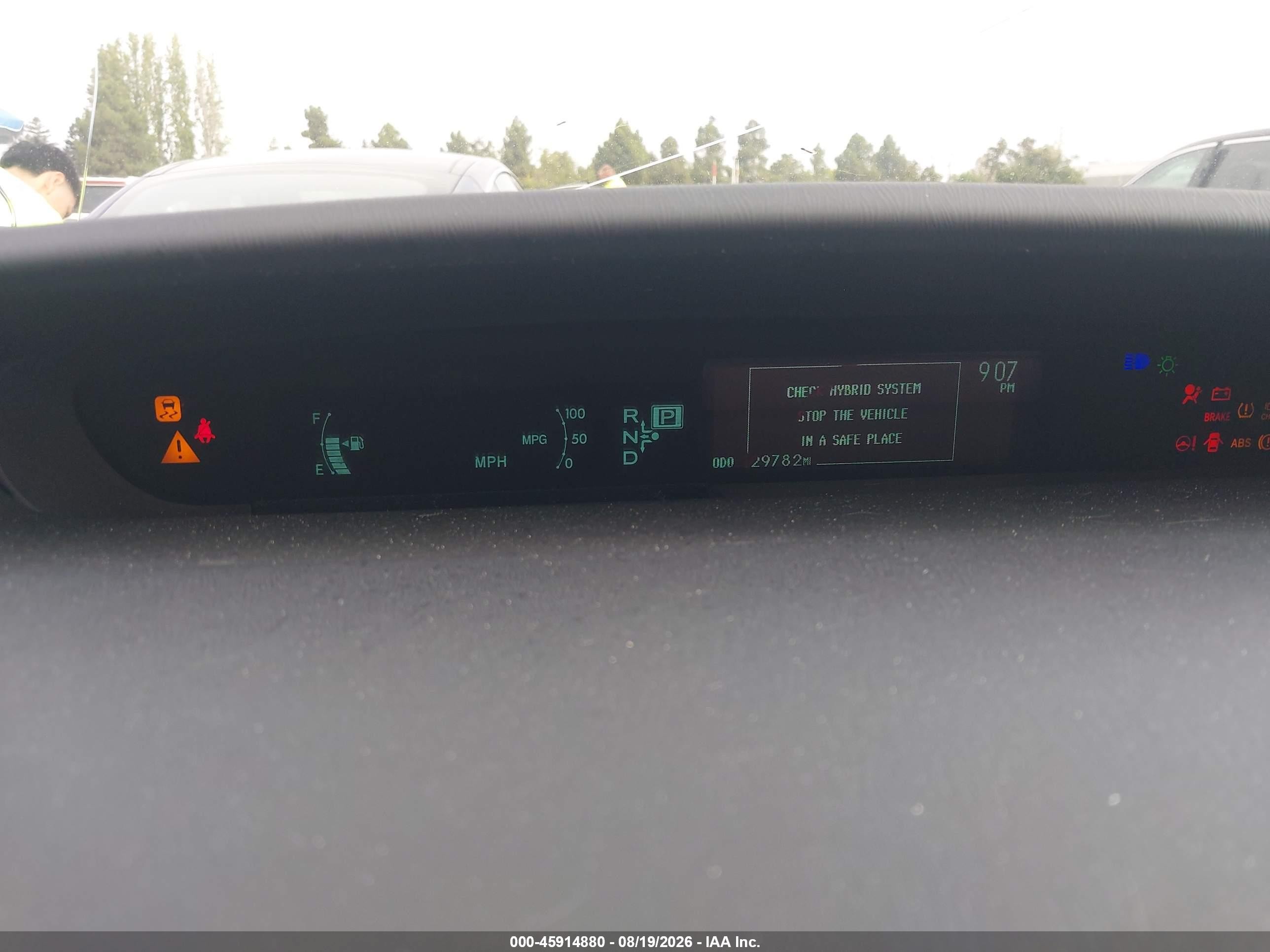 2012 Toyota Prius Two Black vin: JTDKN3DU8C5389714