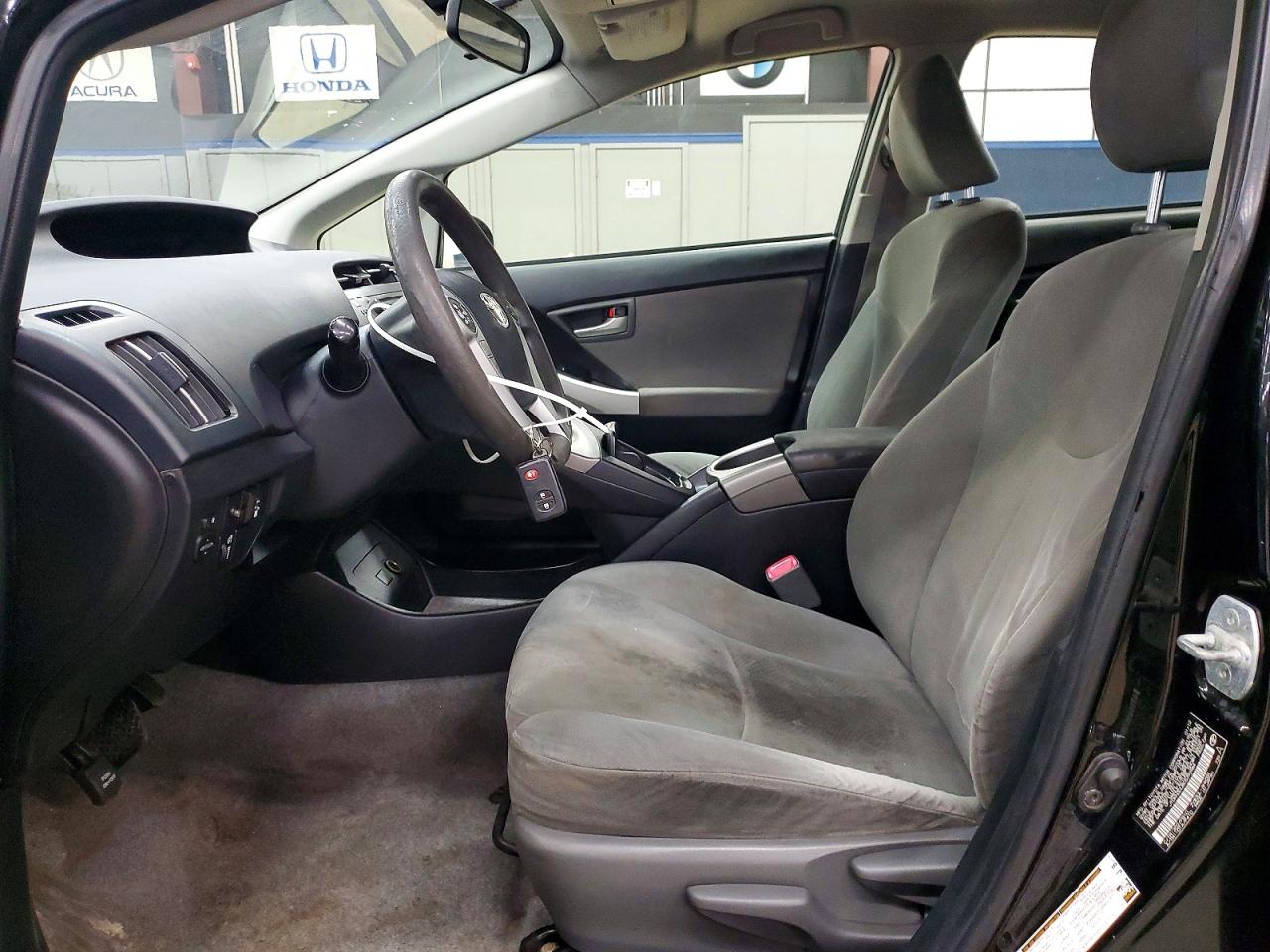 2012 Toyota Prius Two Black vin: JTDKN3DU8C5392984