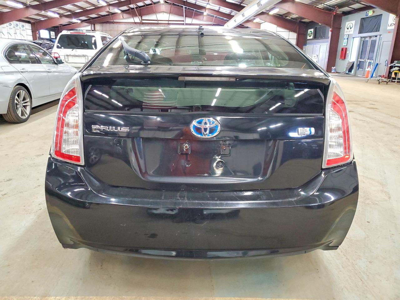 2012 Toyota Prius Two Black vin: JTDKN3DU8C5392984