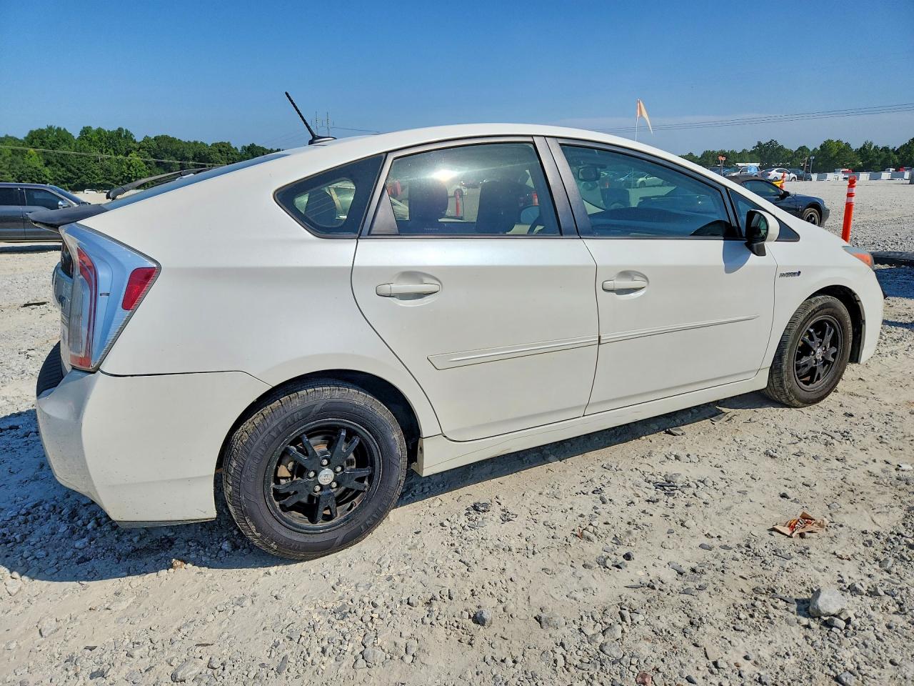 2012 Toyota Prius Four White vin: JTDKN3DU8C5404955