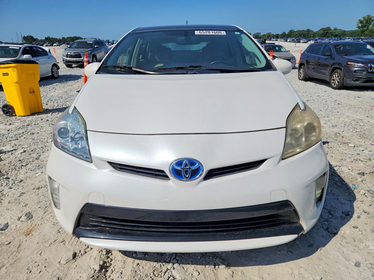 2012 Toyota Prius Four White vin: JTDKN3DU8C5404955