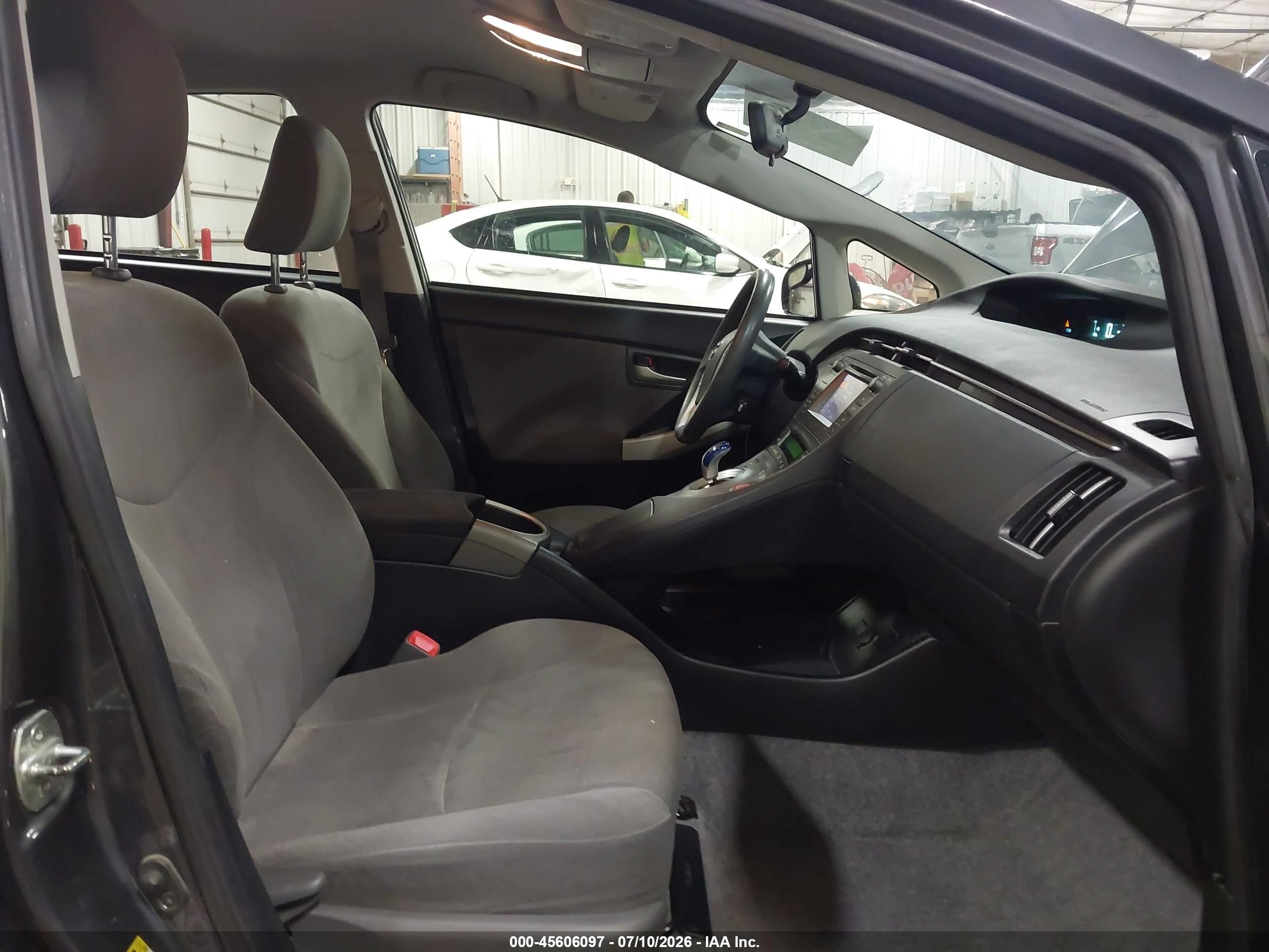 2012 Toyota Prius Two Gray vin: JTDKN3DU8C5420489