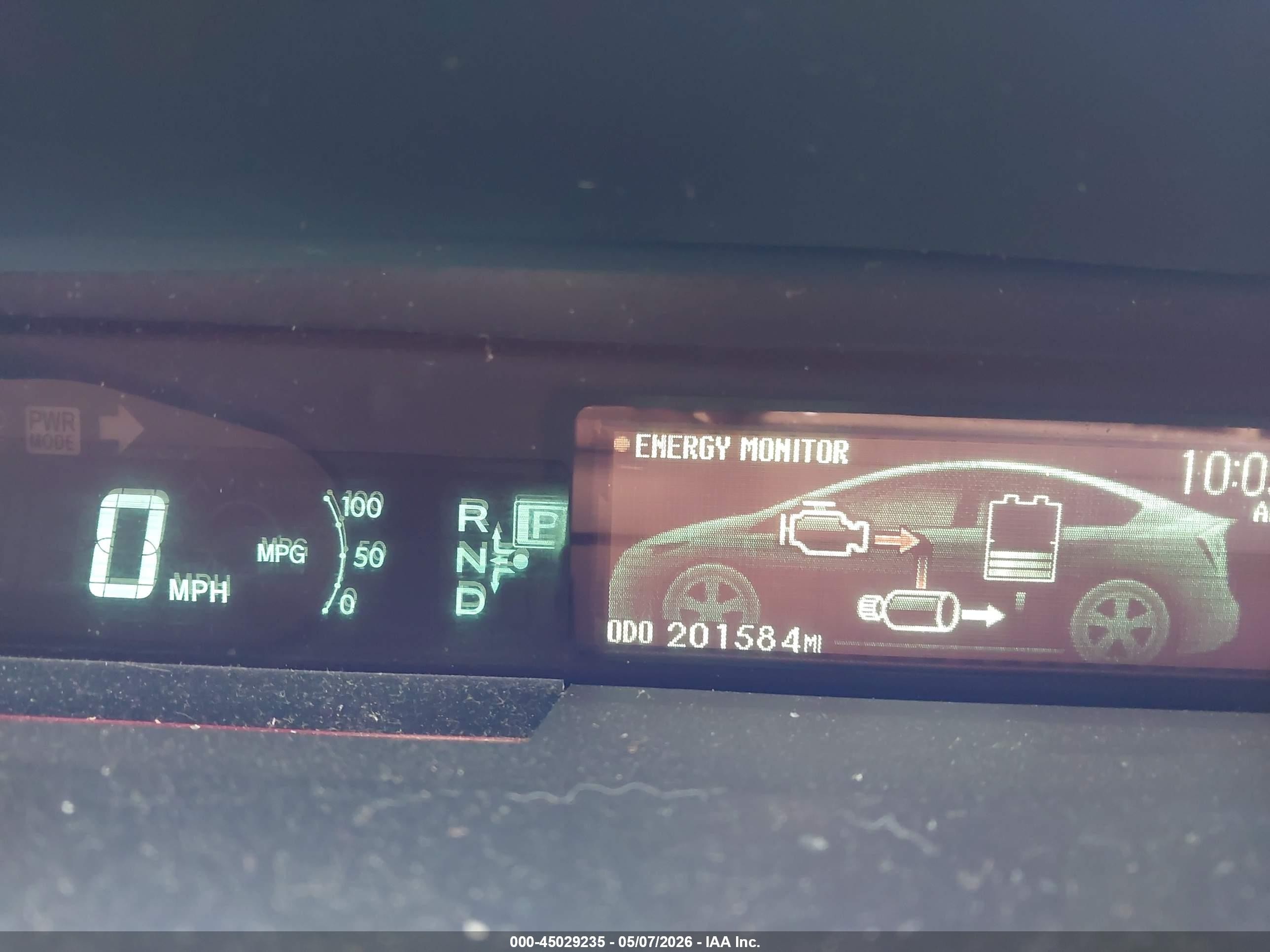 2012 Toyota Prius Two Серебряный vin: JTDKN3DU8C5421318