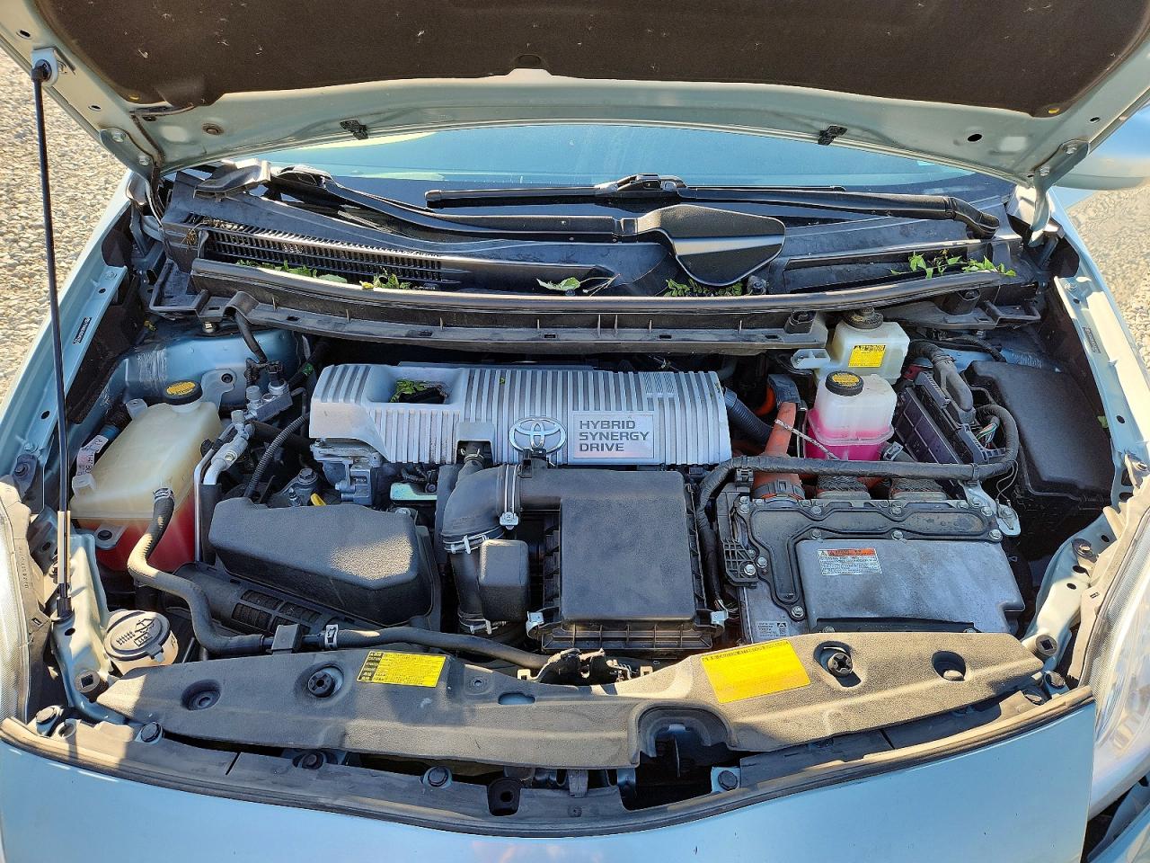 2012 Toyota Prius Two Зеленый vin: JTDKN3DU8C5423926