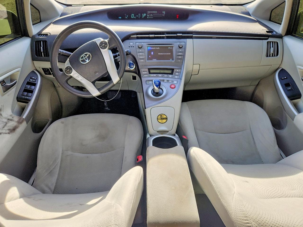 2012 Toyota Prius Two White vin: JTDKN3DU8C5477419